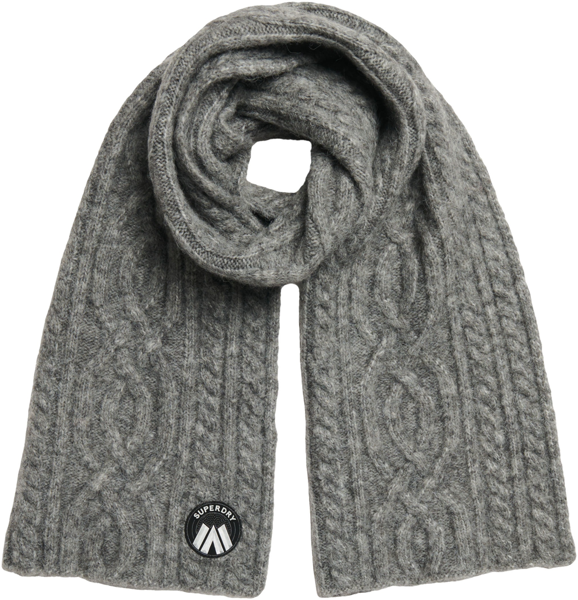 Superdry Strickschal »CABLE LUXE KNIT SCARF«