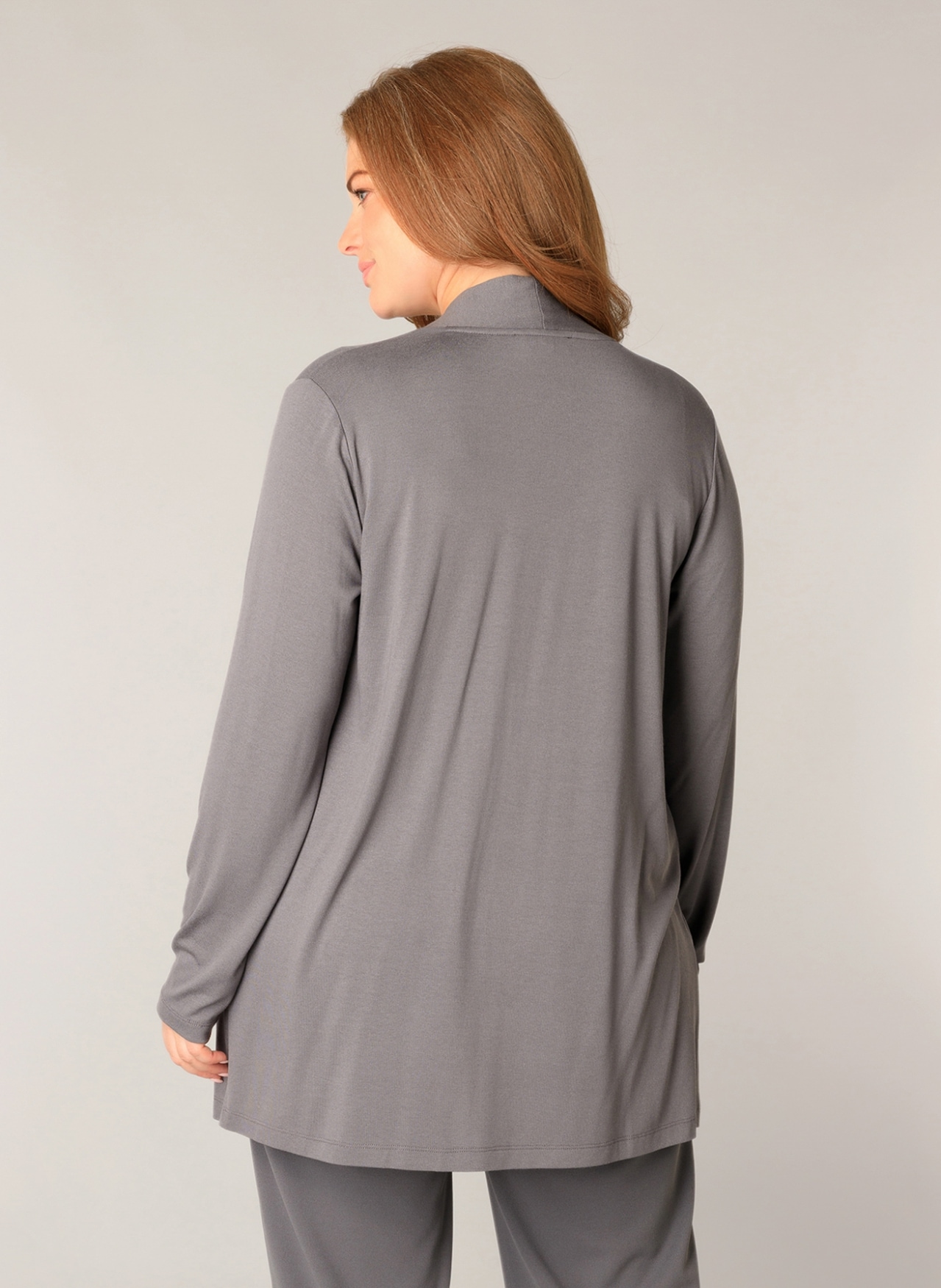 Base Level Curvy Strickjacke »Ayla«, im verschlusslosen Design
