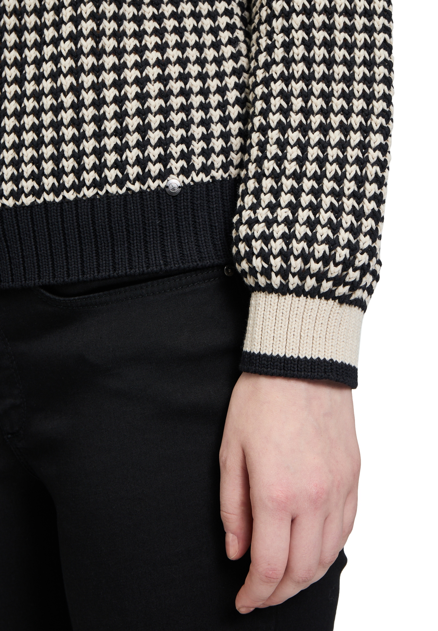 Betty&Co Strickpullover »Strickpullover mit Kragen«
