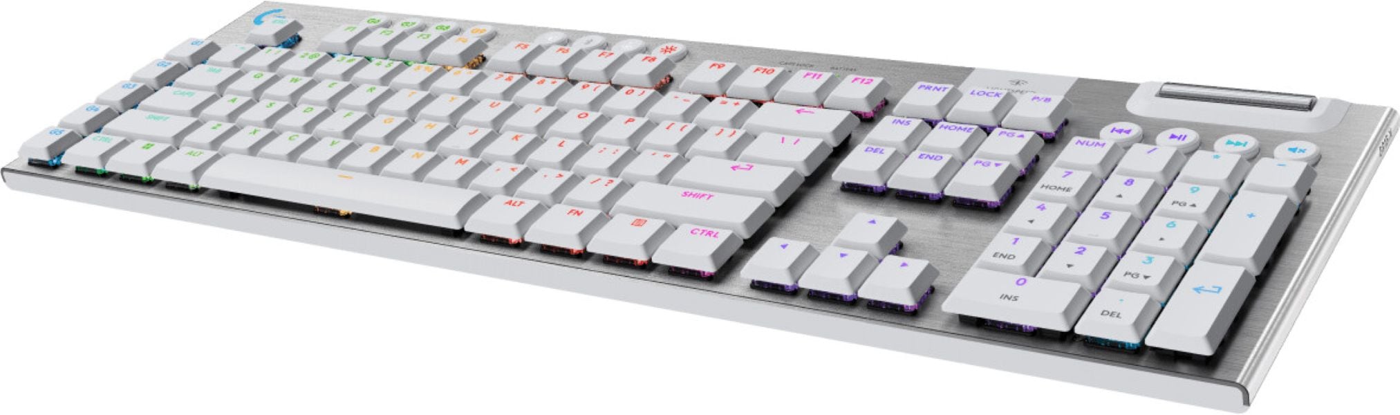 Logitech G Gaming-Tastatur »G915 X LIGHTSPEED Wireless Gaming Keyboard - WHITE - US INT'L«