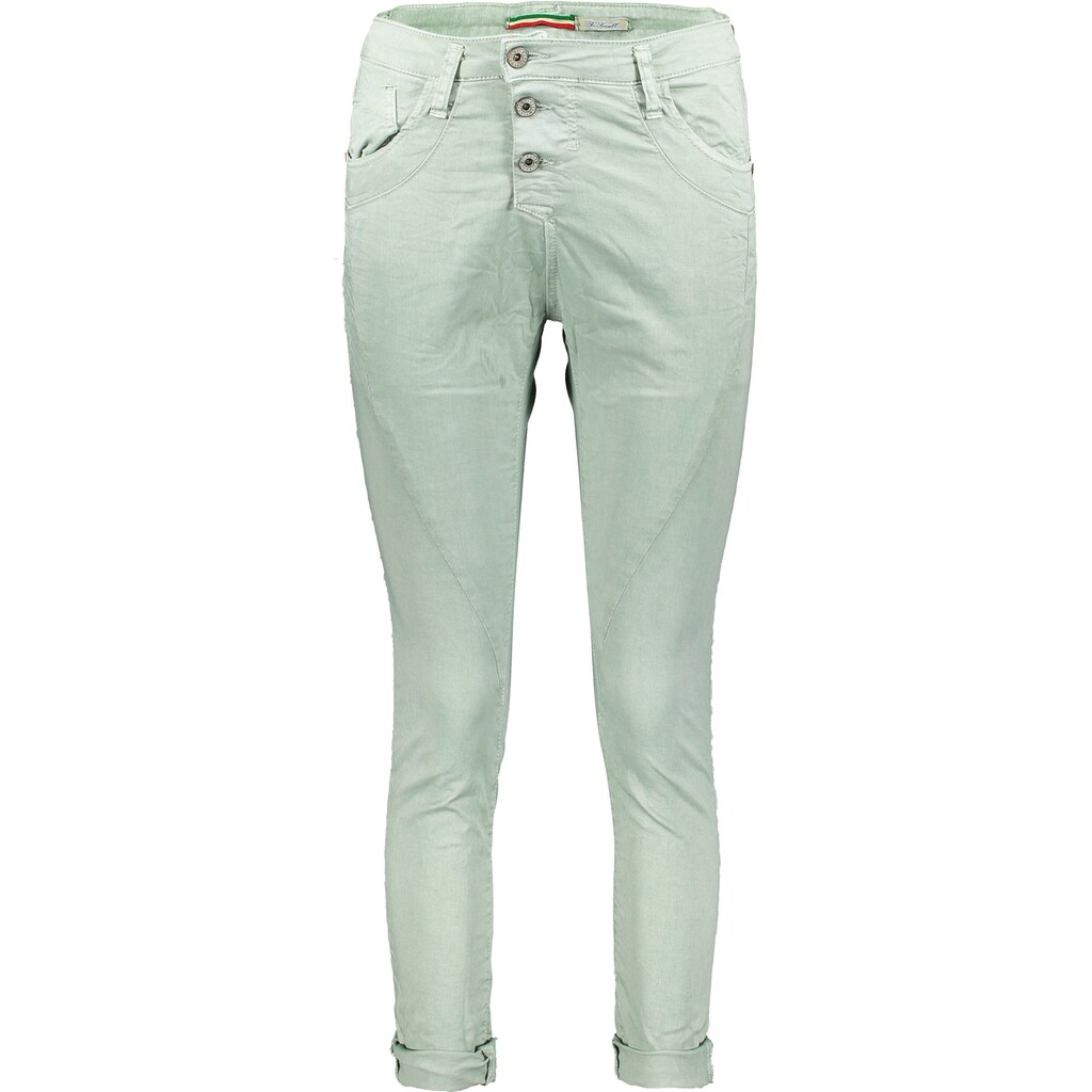 Please Jeans Boyfriend-Jeans »P78A«, lässige Boyfriend Jeans in leichter Crinkle Optik und krempelbarem Bein