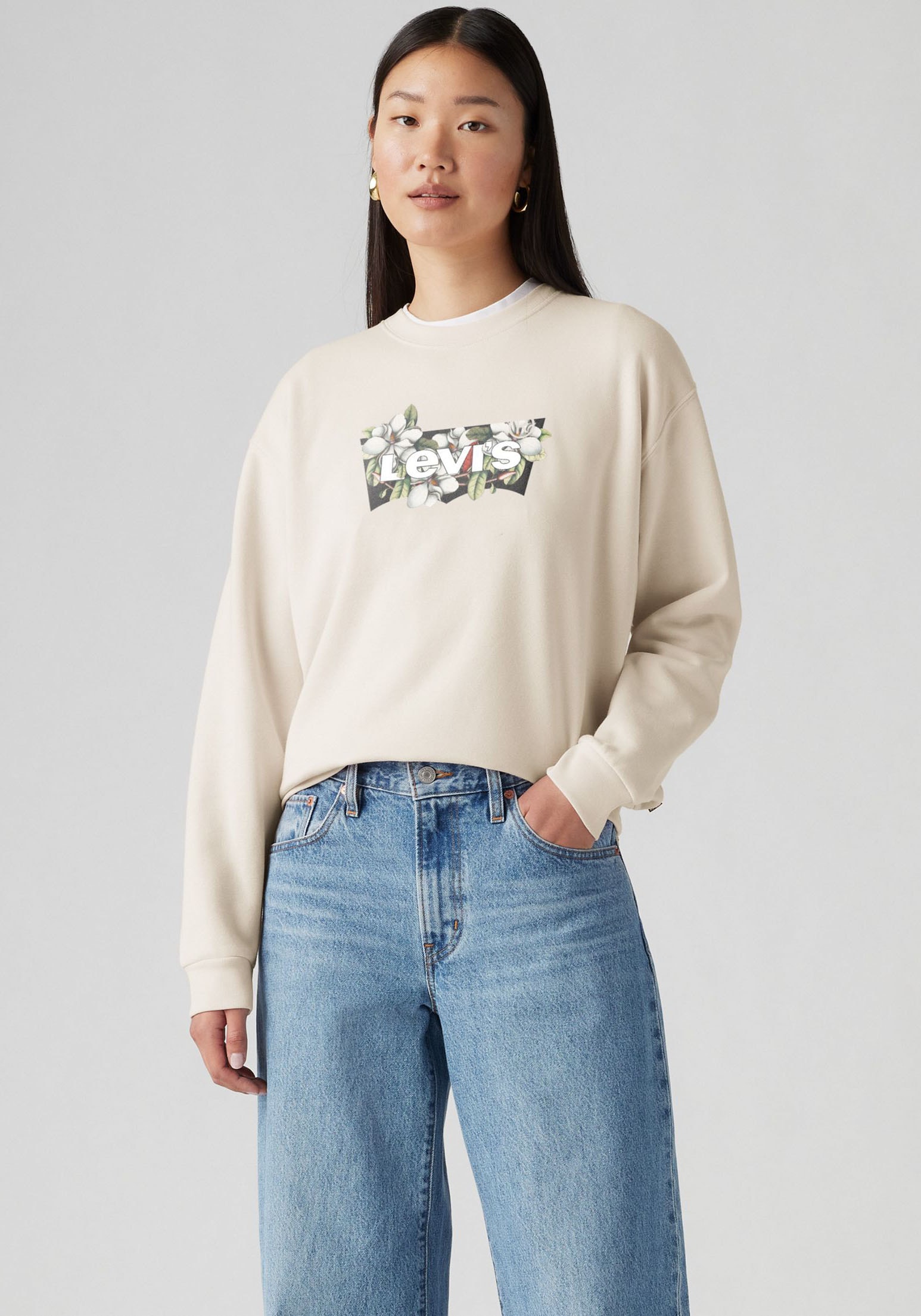 Levi's® Sweatshirt, mit Logo Print