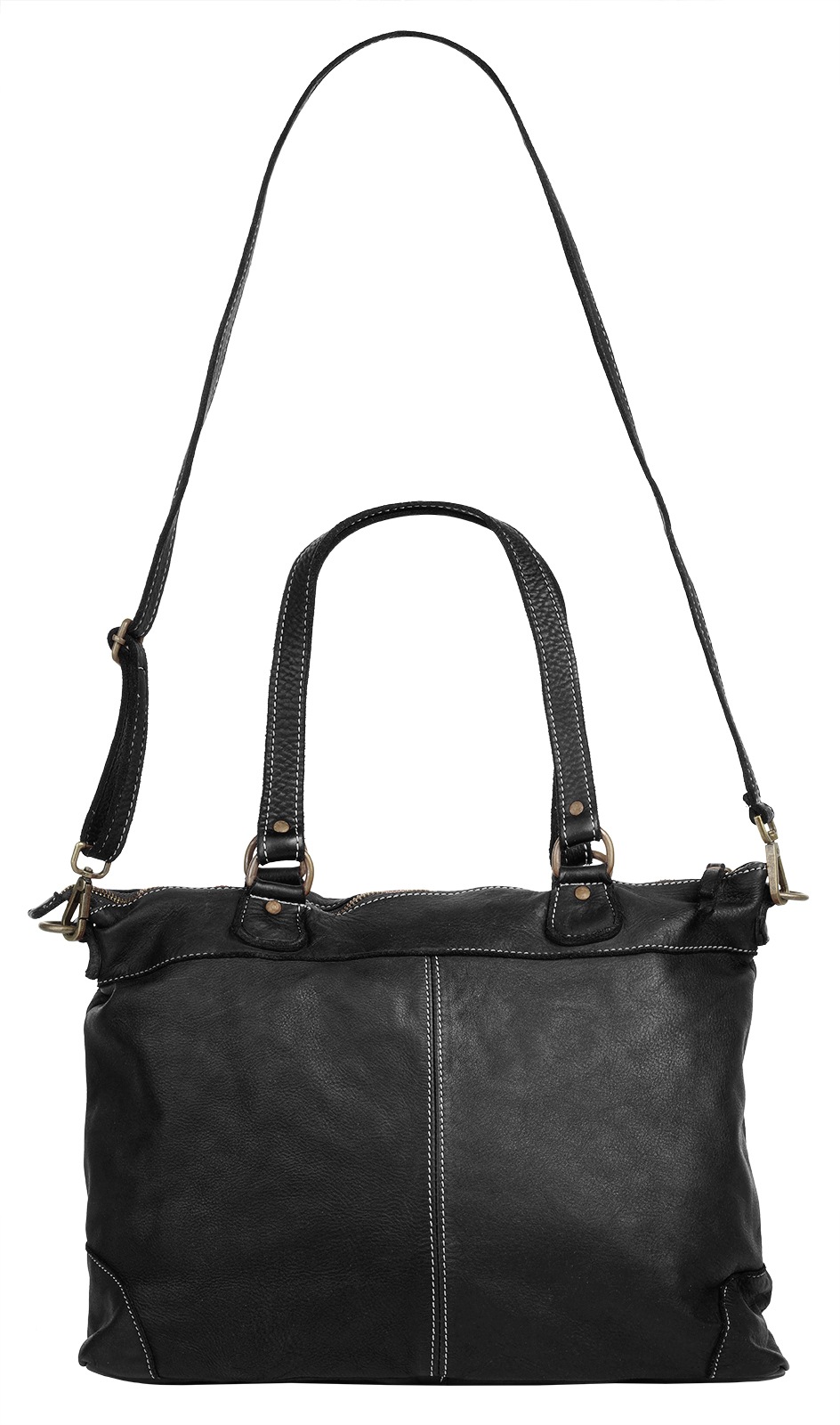Cluty Shopper, echt Leder, Made in Italy