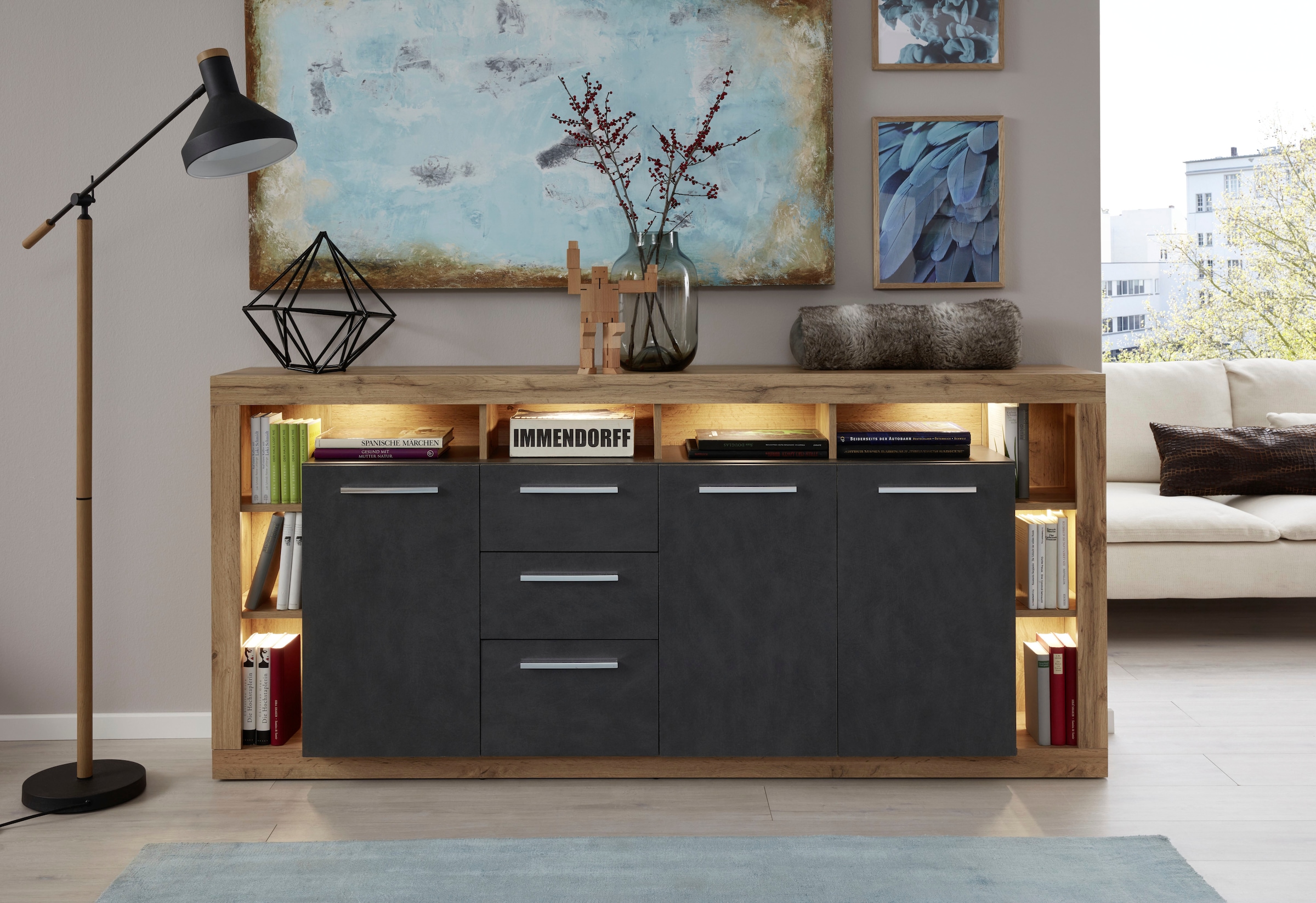 INOSIGN Sideboard »Gwendolyn«, Kommode, Breite 200 cm