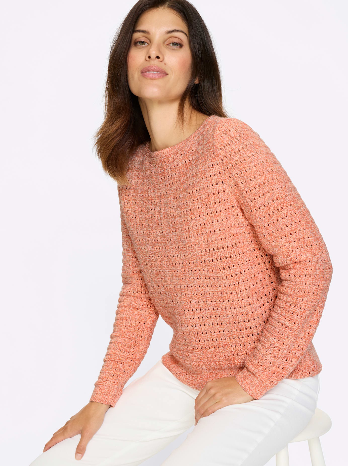 Classic Basics Strickpullover »Ajour-Pullover«