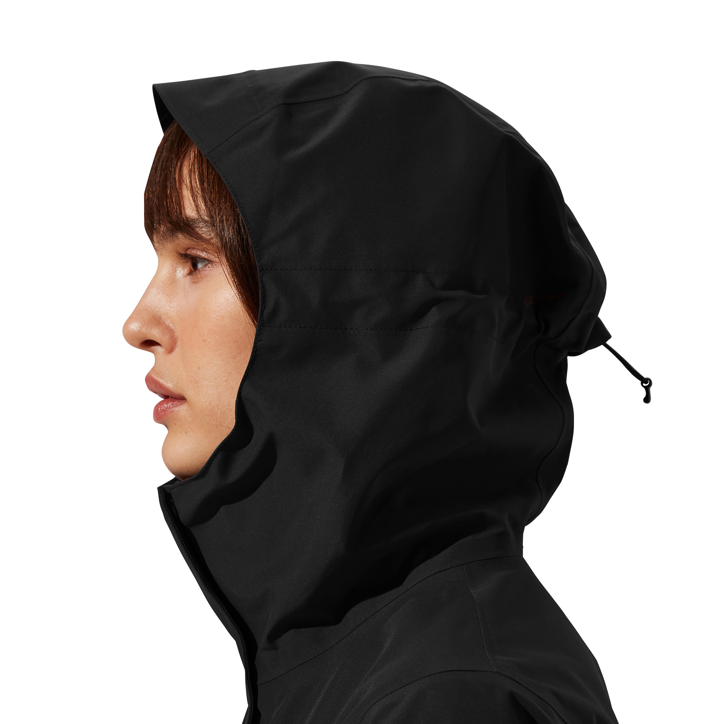 Berghaus Softshelljacke »OMEARA LONG SHELL JKT AF« sportlicher Stil, mit verstellbarer Kapuze, atmungsaktiv