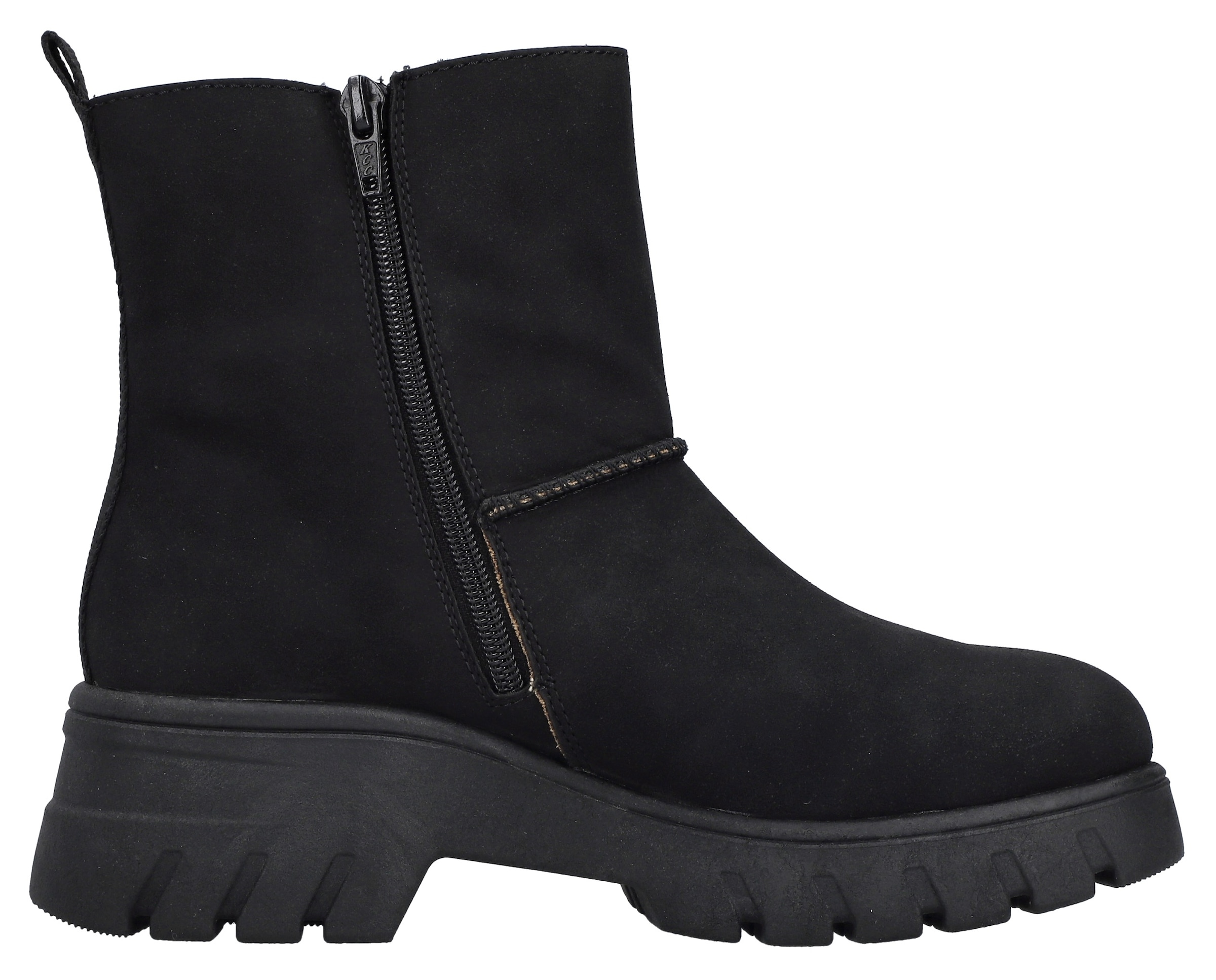 Rieker Winterboots  Plateauboots, Stiefelette, Profilsohle, mit Warmfutter