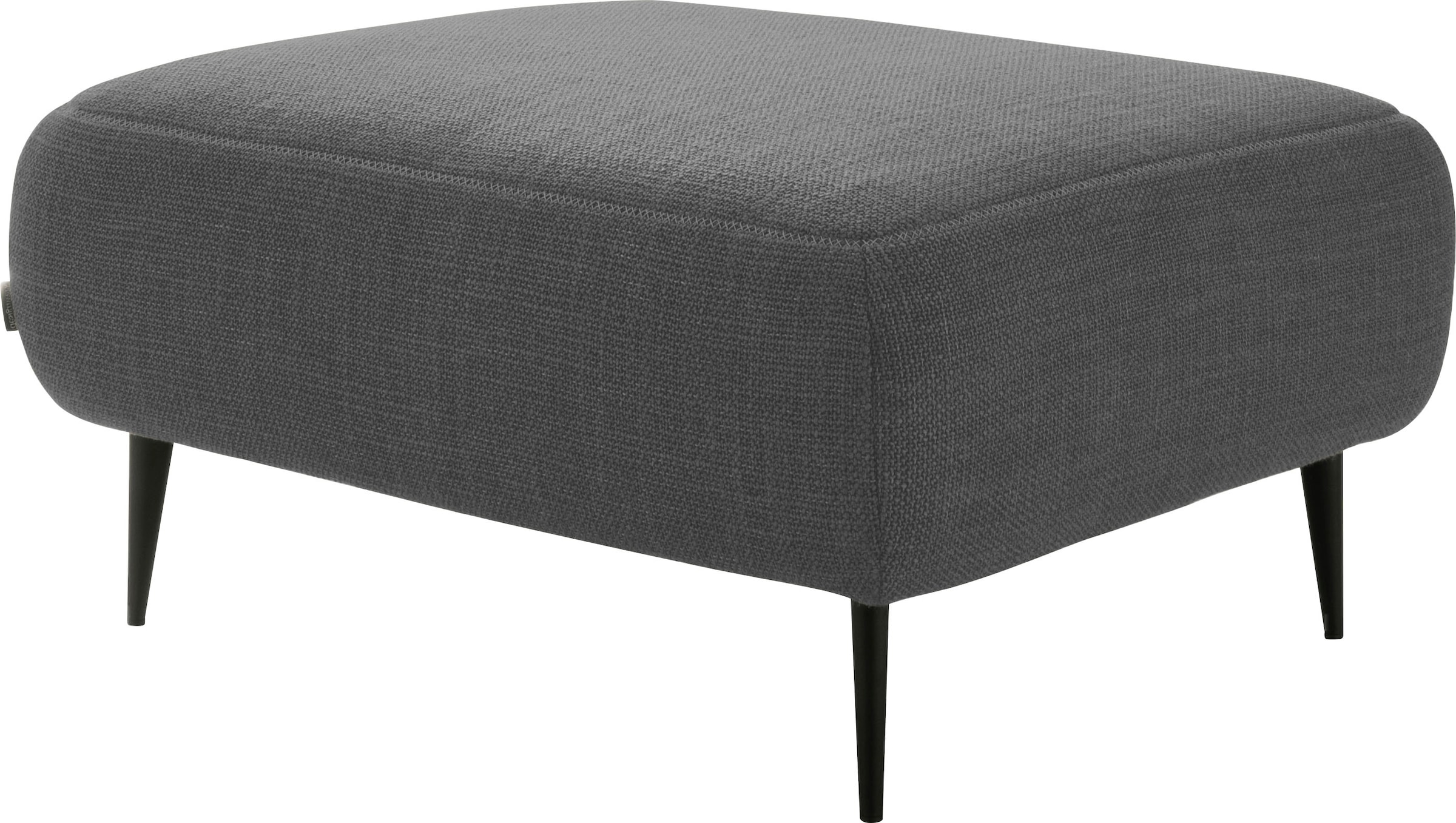 designwerk Hocker »Forma, zeitloser Desighocker mit aktuellem Fuß« in hochwertiger Verarbeitung & tollem Sitzkomfort