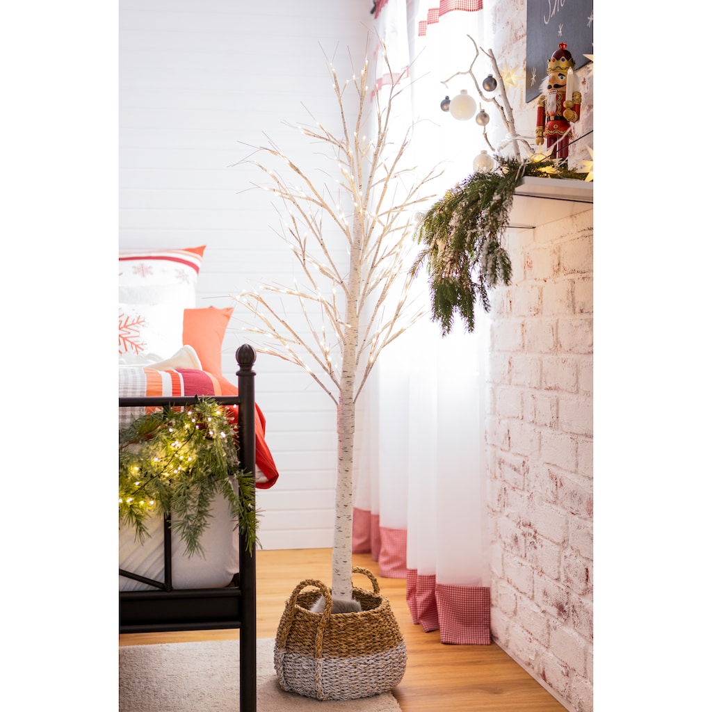 my home LED Baum »Birkenbaum«, 156 flammig-flammig, mit zahlreichen LEDs, Weihnachtsdeko aussen