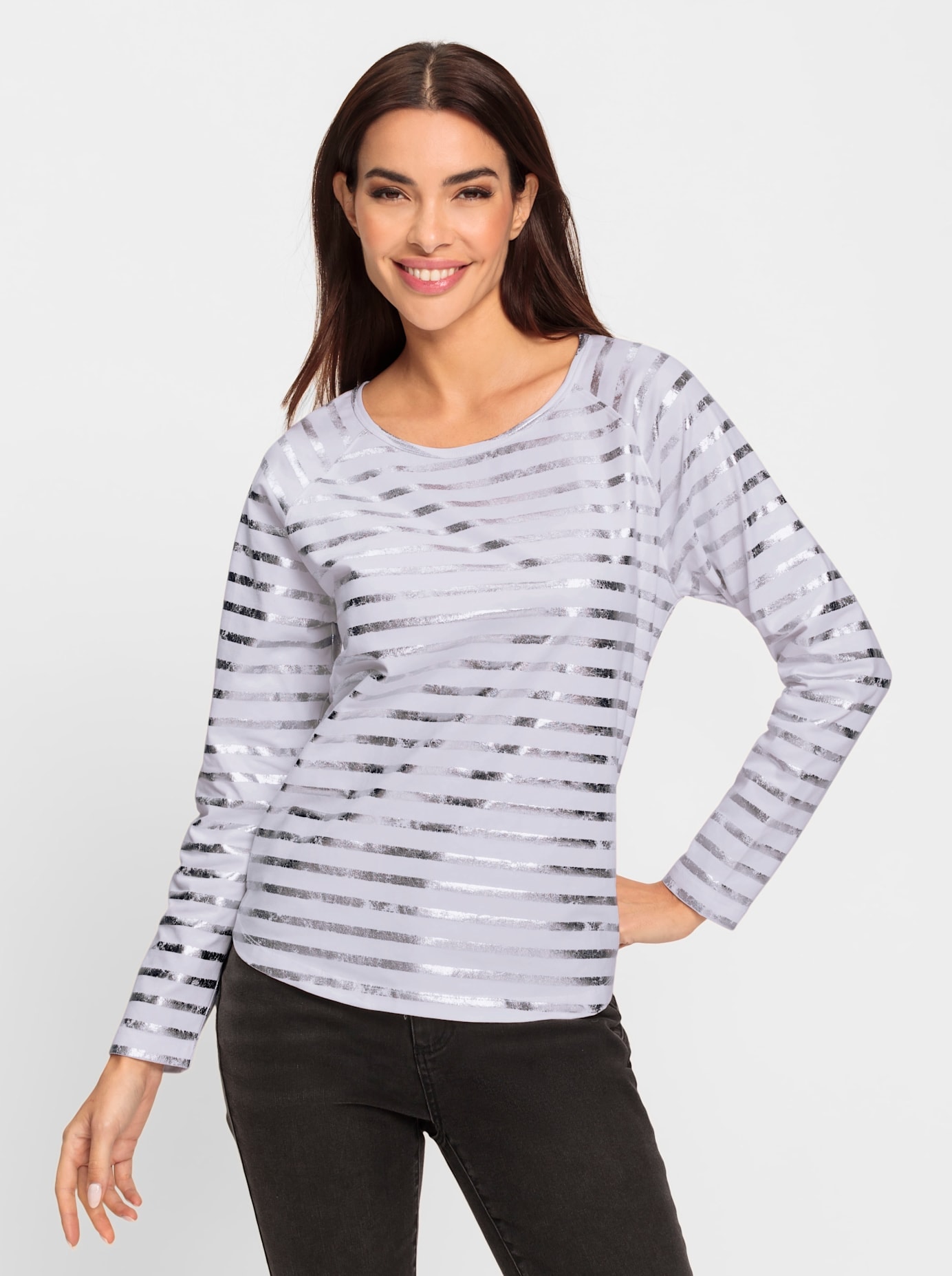 heine Langarmshirt »Shirt«, (1 tlg.)