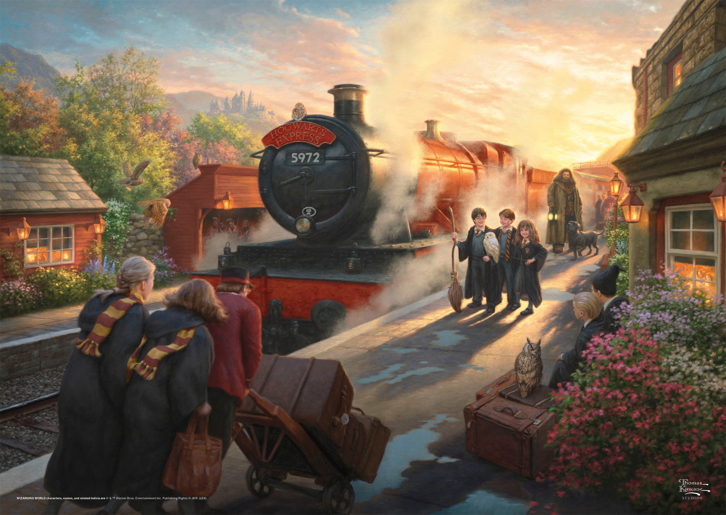 Schmidt Spiele Puzzle »Wizarding World, Harry Potter™ Hogwarts Express™ von Thomas Kinkade«