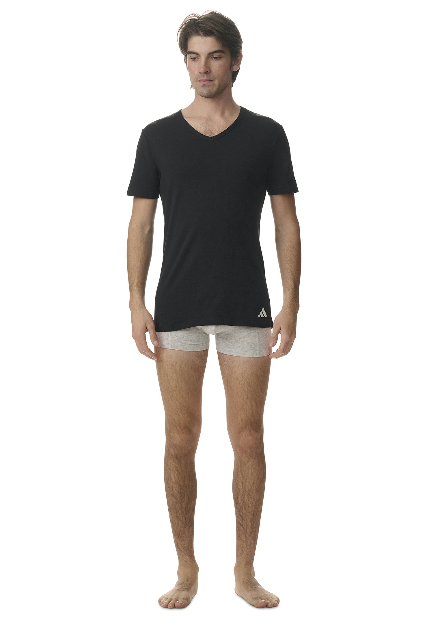 adidas Sportswear T-Shirt »"Active Flex Cotton"«, (2er Pack), V-Ausschnitt