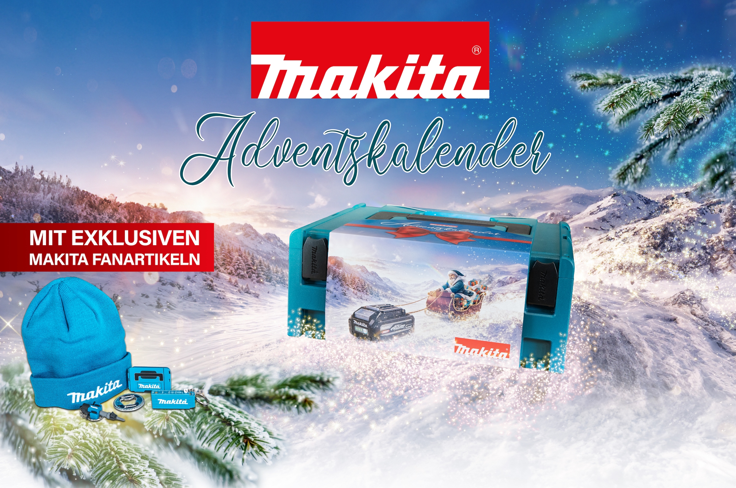 Makita Adventskalender »2026 P-84888« für Erwachsene