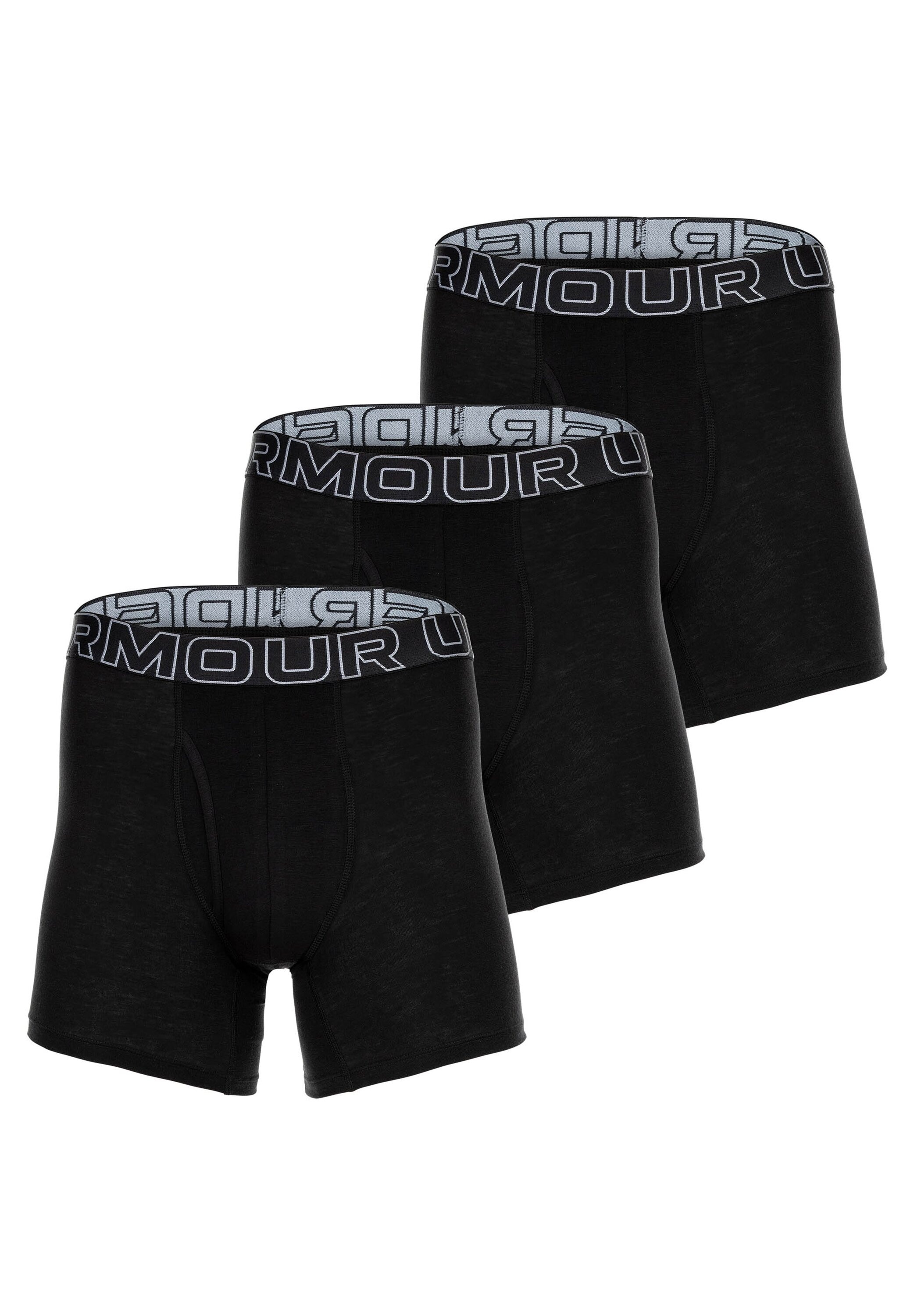 Under Armour® Boxershorts »Boxershort UA PERFORMANCE COTTON - SOLID 6 IN 3PK 3er Pack«