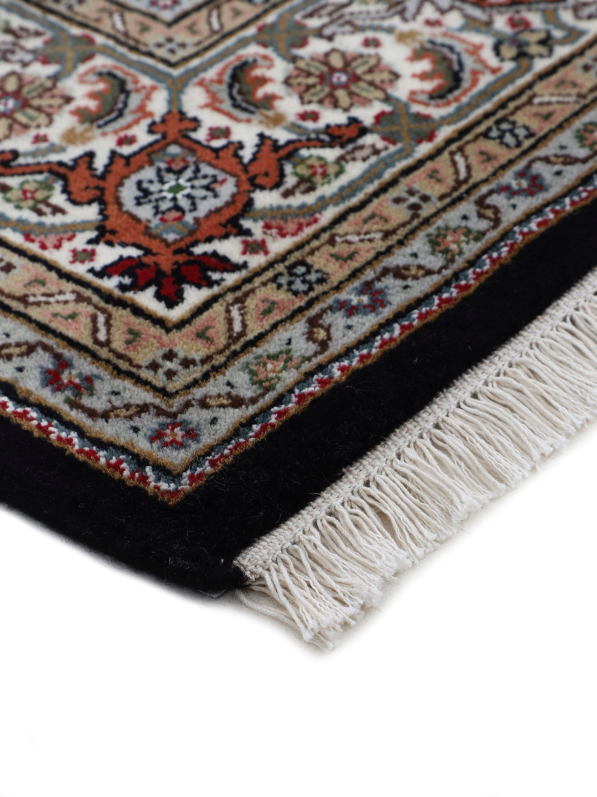 Woven Arts Läufer »Orientteppich Tabriz Mahi«, rechteckig, handgeknüpft, Wohnzimmer, reine Wolle für ein warmes Raumklima