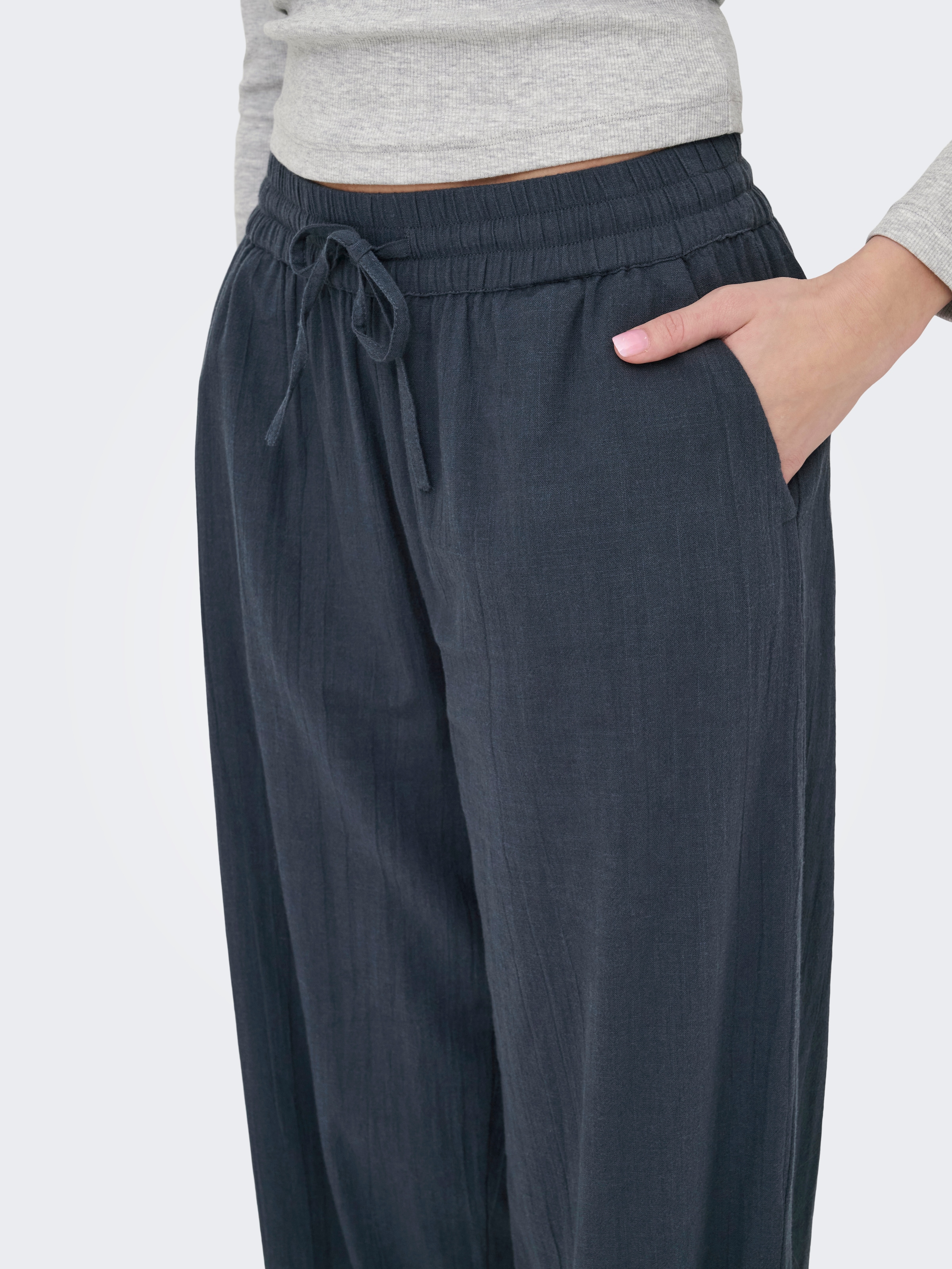 ONLY Schlupfhose »ONLTIZANA COTTON LOOSE PANTS WVN NOOS«