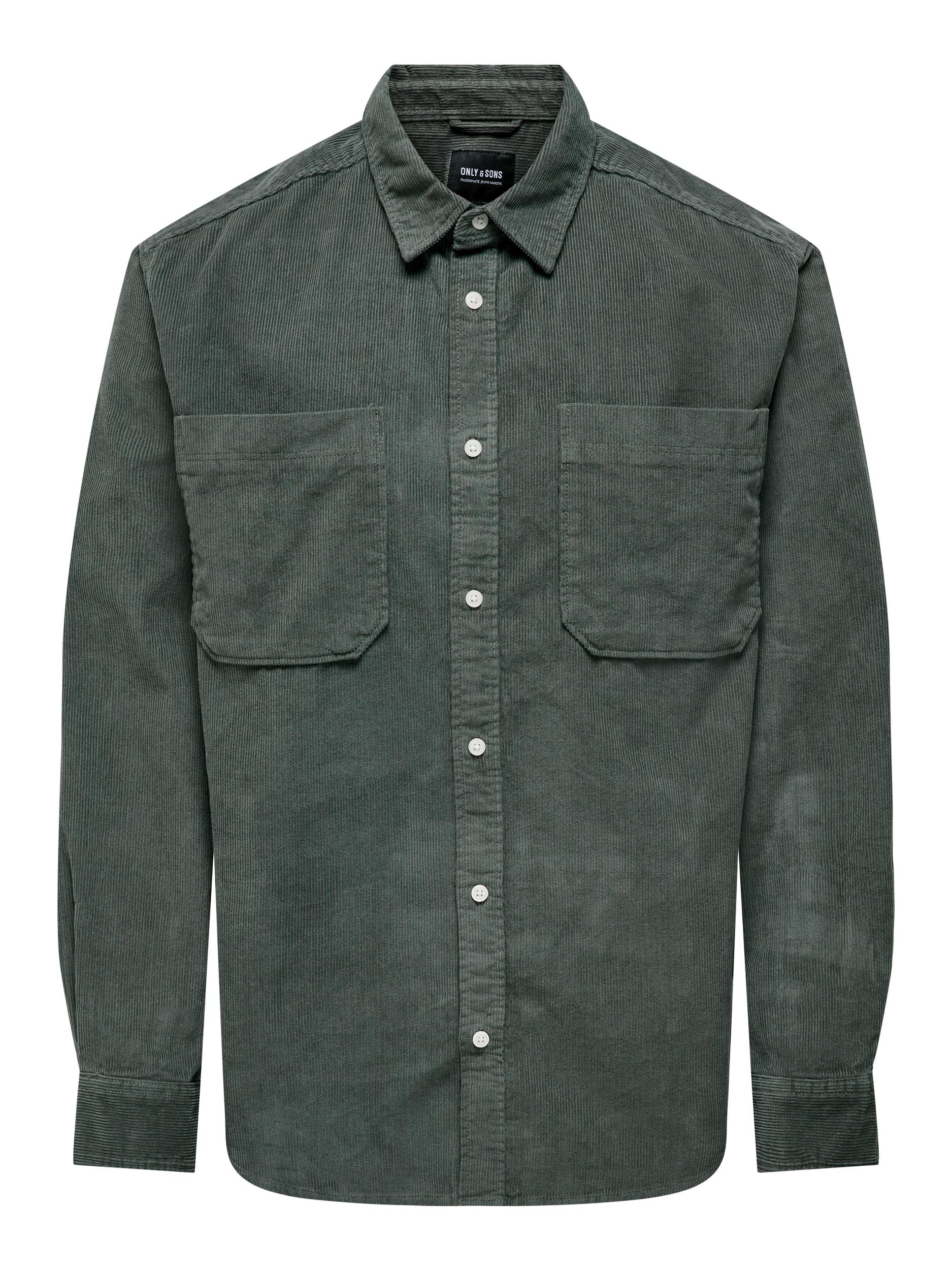 ONLY & SONS Langarmhemd »OS ONSALP RLX 2PKT WASHD COR«