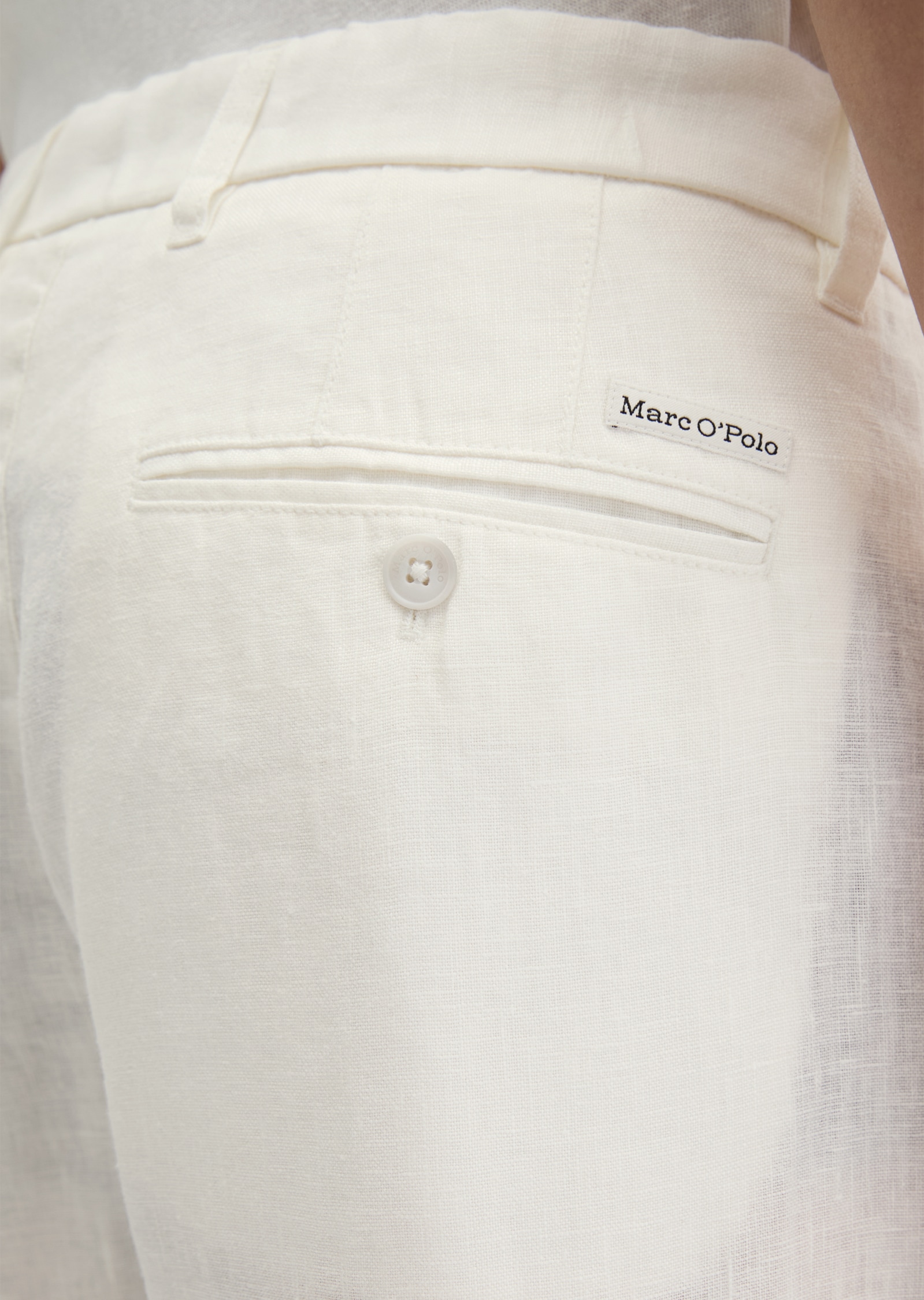 Marc O'Polo Leinenhose »Osby jogger pleats«