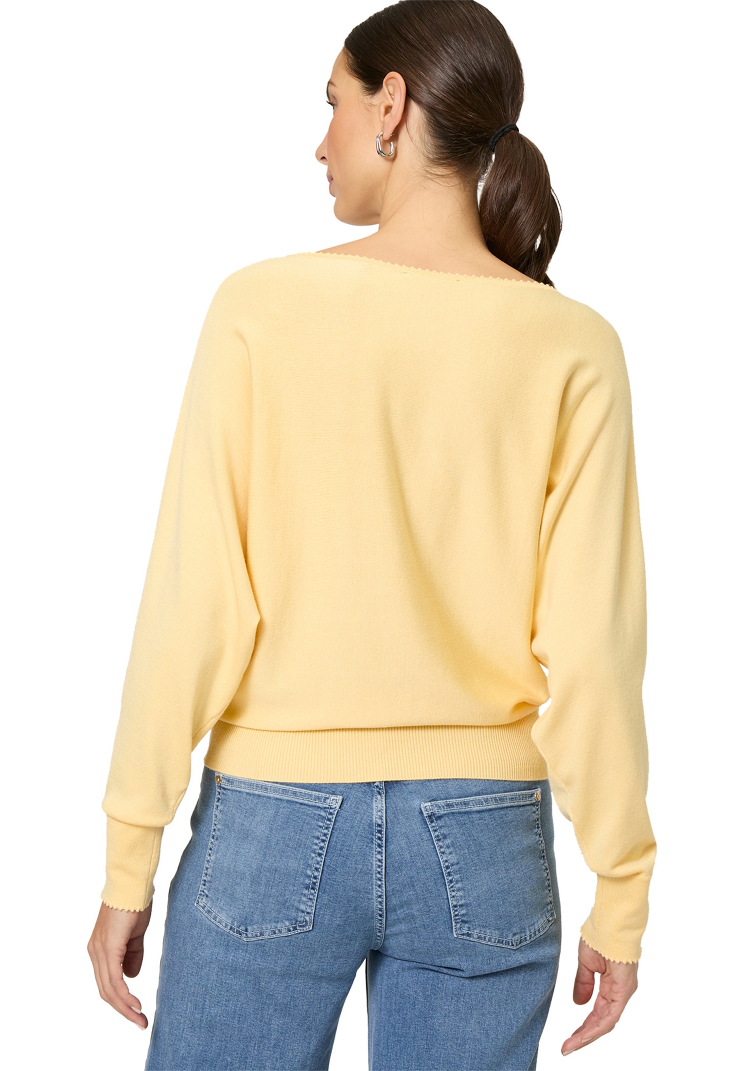 Zero Strickpullover »Strickpullover mit U-Boot Ausschnitt«