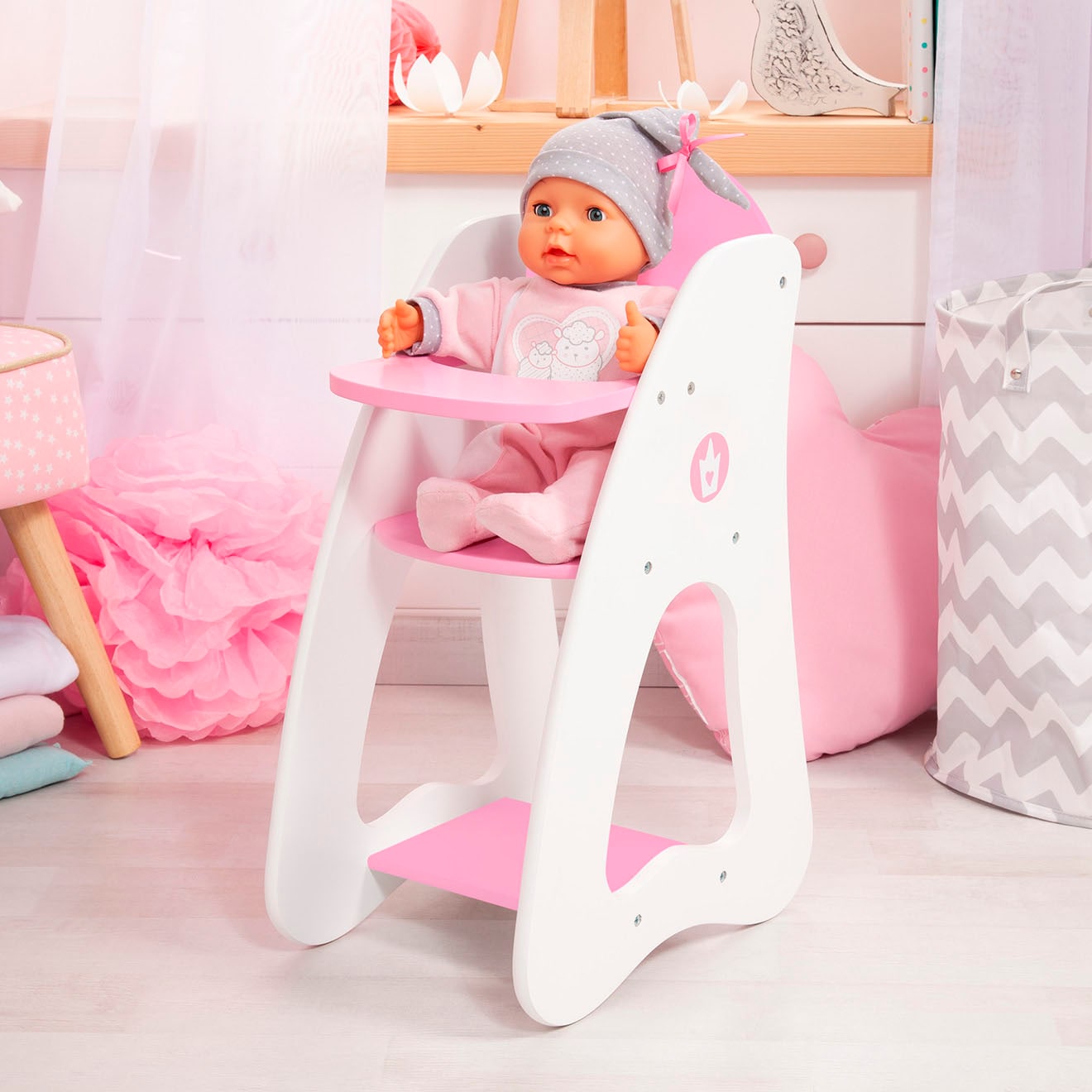 Bayer Puppenhochstuhl »Princess World«