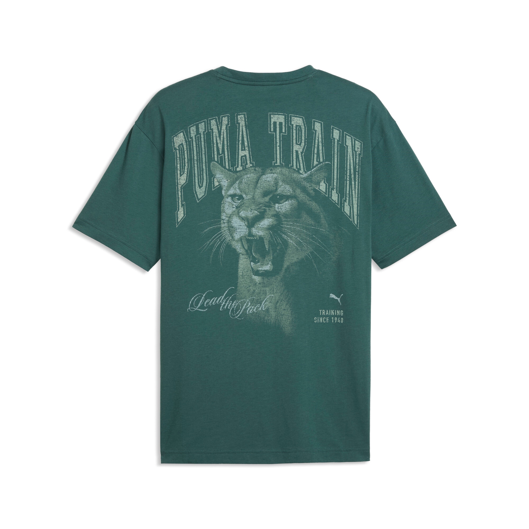 PUMA Trainingsshirt »M LEAD THE PACK GRAPHIC TEE« Regular Fit, kurzärmelig, sportlich, für Training