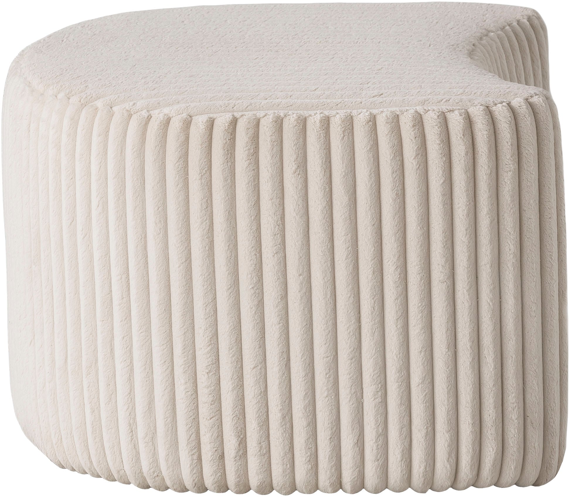 Home affaire Hocker »MAISIE, passende Ergänzung zum Big-Drehsessel« MAISIE, in Mega-Cord und Web-Velours