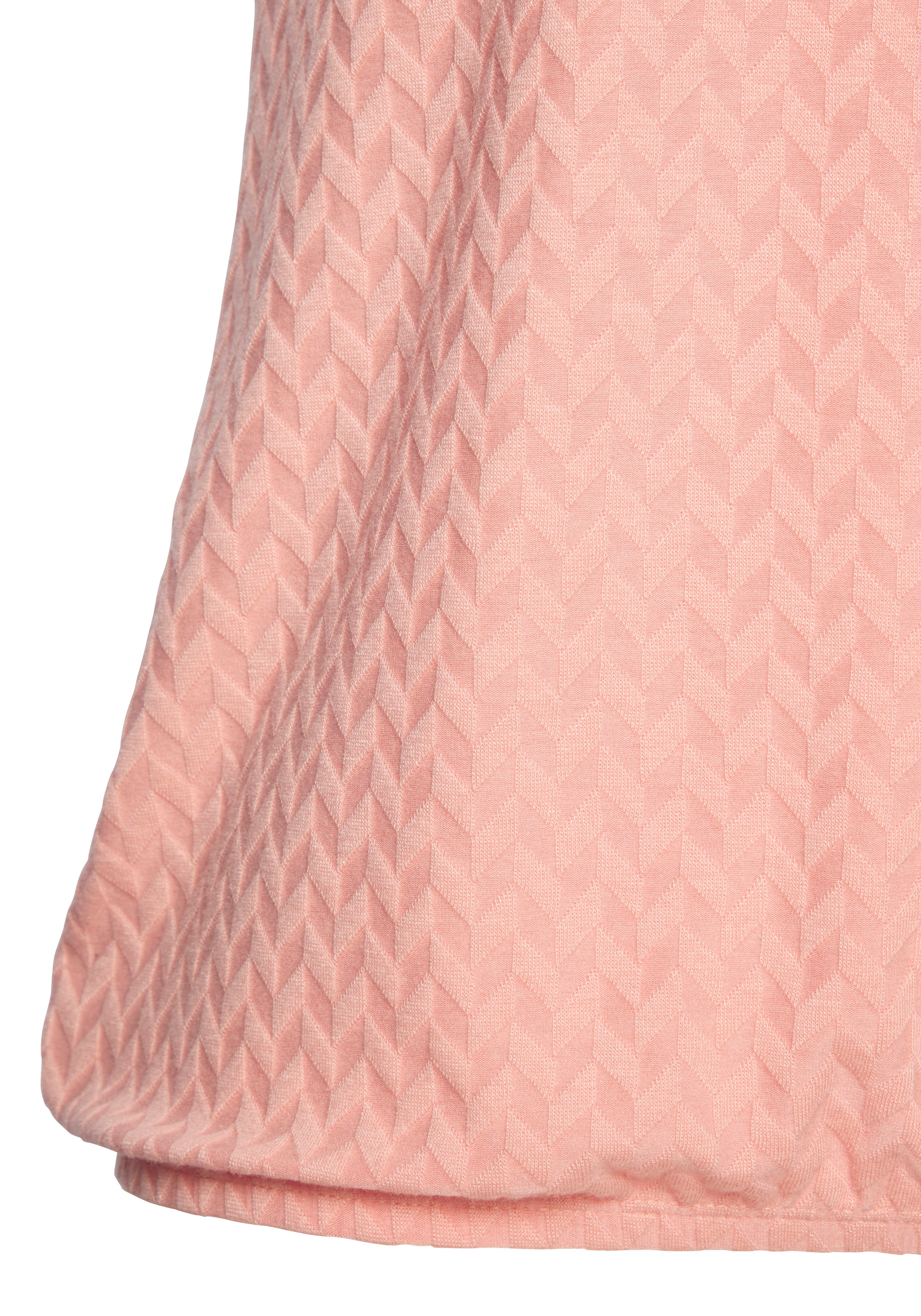 Vivance Shirttop »mit modischem Jacquard-Muster«, (Packung), aus hochwertiger Qualität mit Viskose