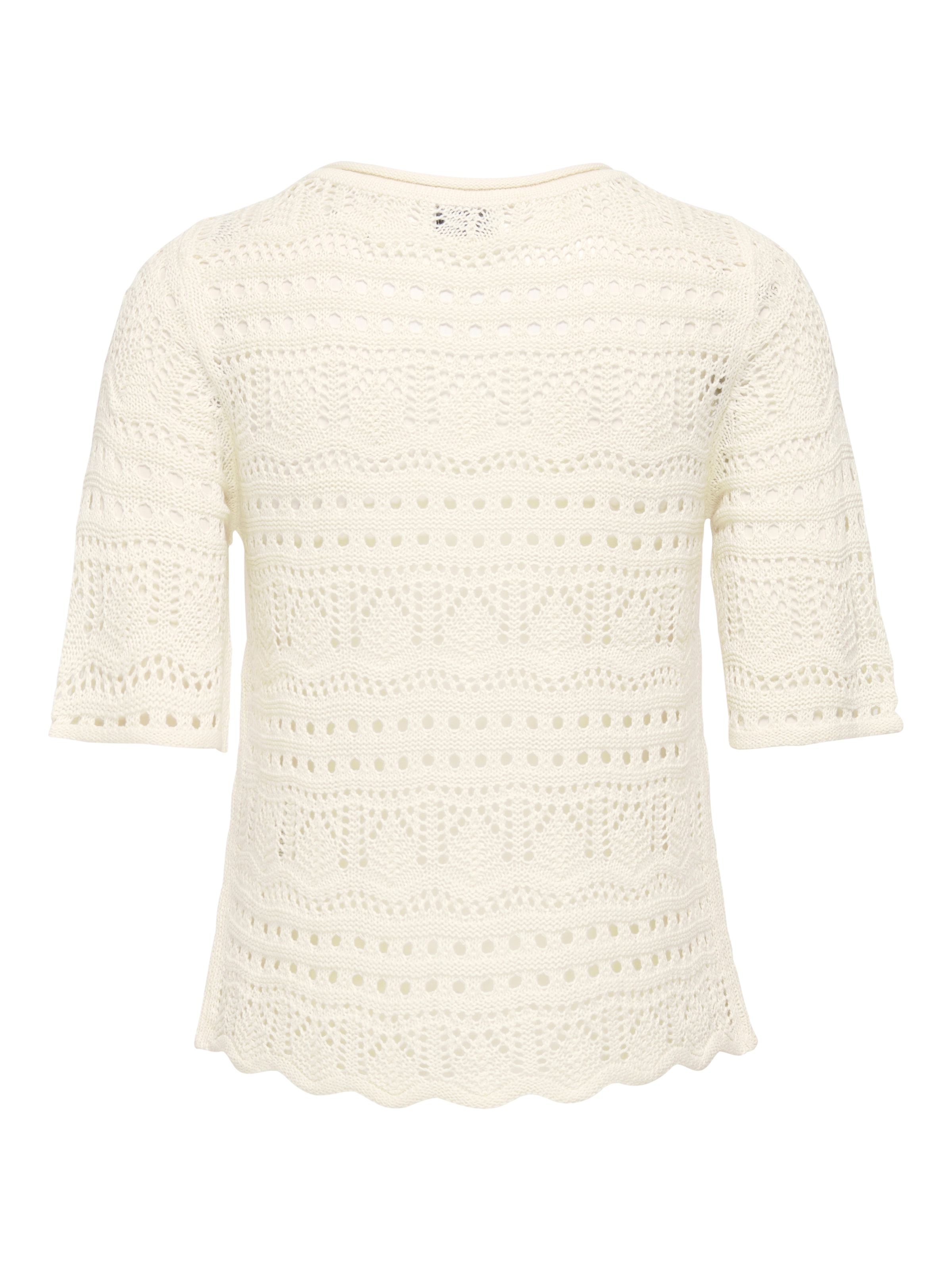 JDY Kurzarmpullover »JDYSUN LAY 2/4 PULLOVER KNT NOOS« Strukturstrick