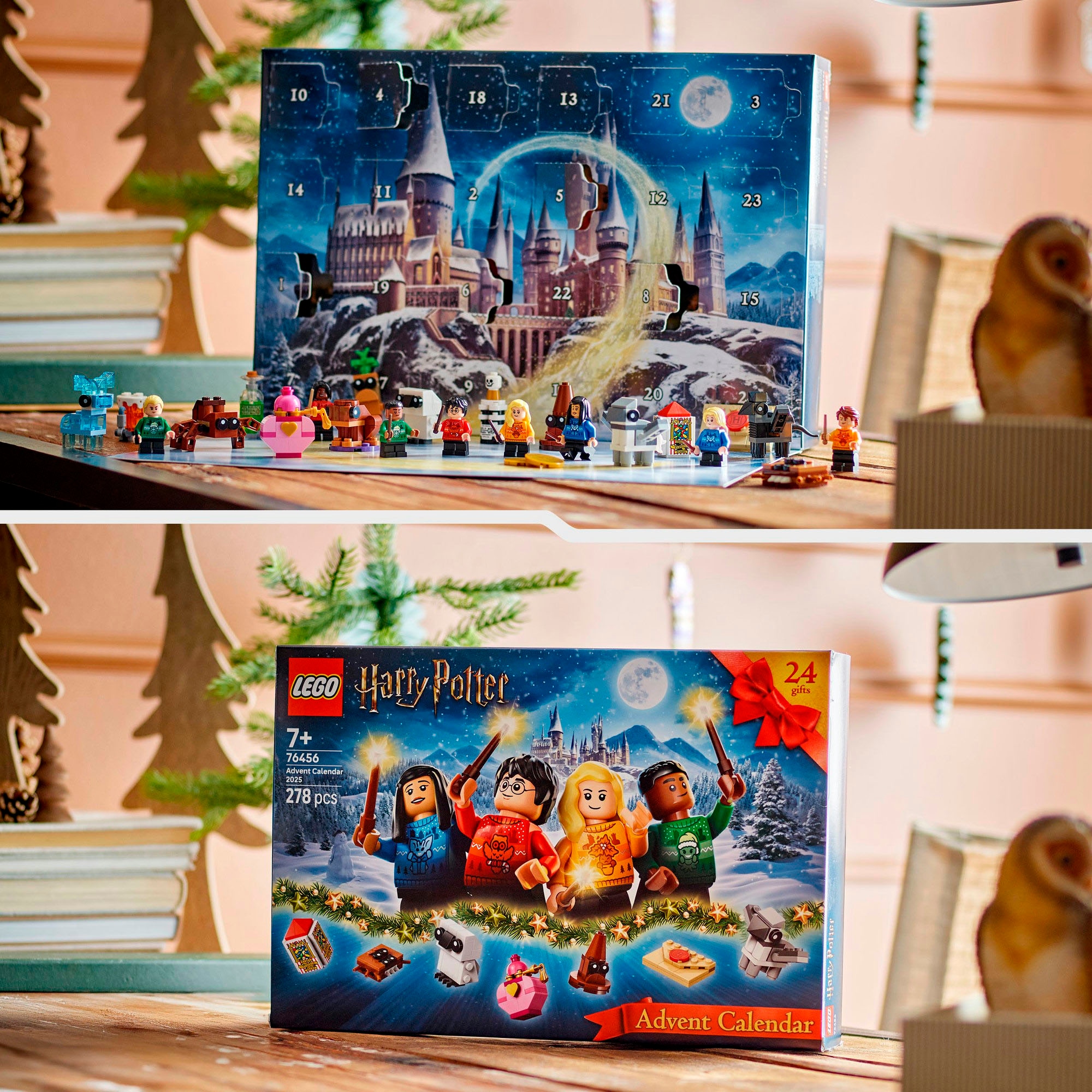 LEGO® Spielzeug-Adventskalender »Spielbausteine, (76456), LEGO Harry Potter™« ab 7 Jahren Made in Europe