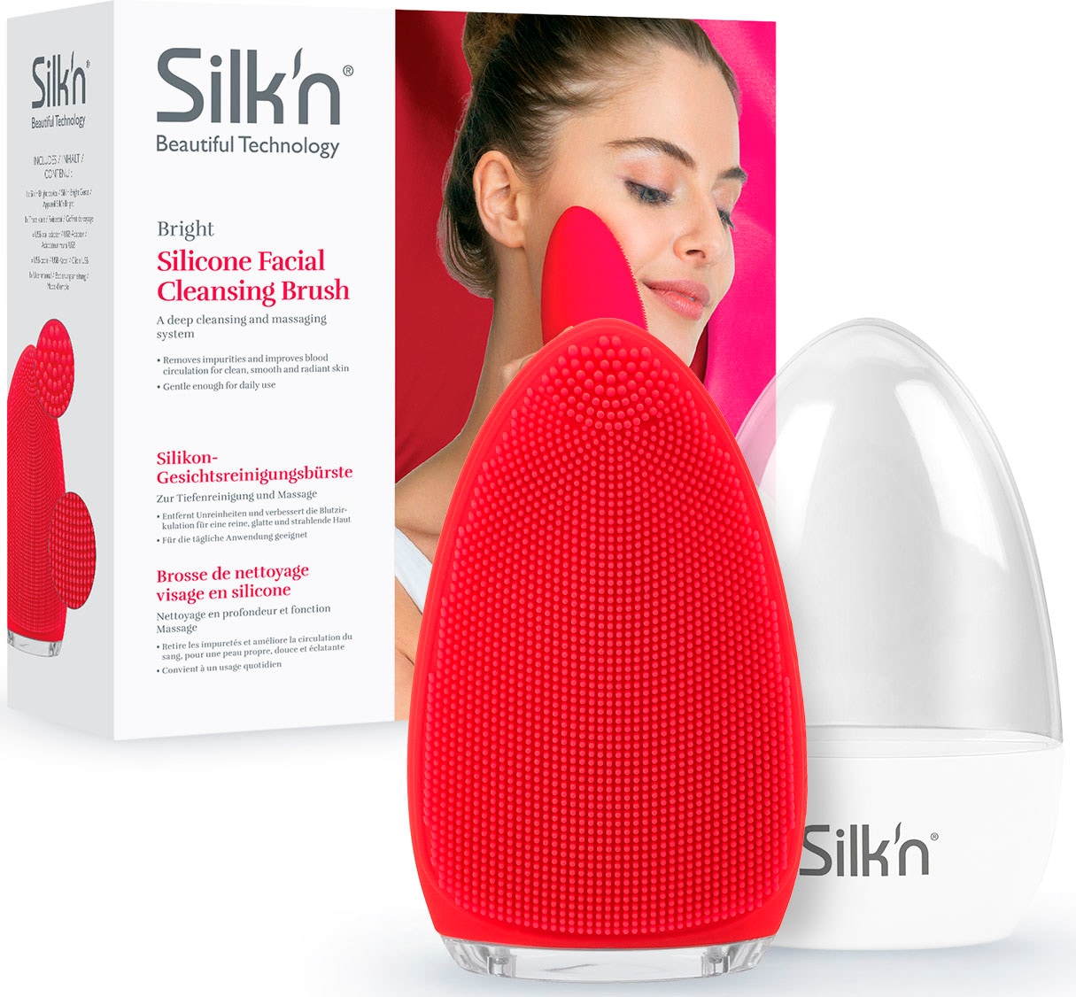 Silk'n Elektrische Gesichtsreinigungsbürste »Bright« jetzt bestellen bei  OTTO
