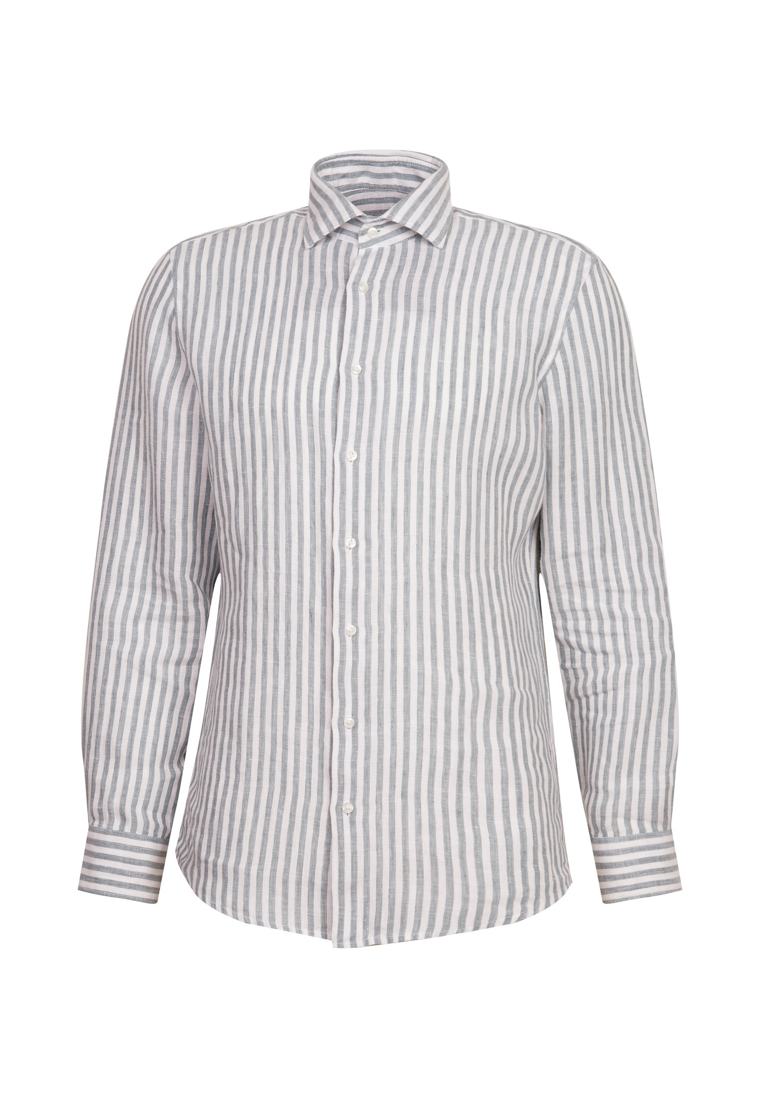 seidensticker Businesshemd »Slim« Slim 1/1 Kentkragen Streifen