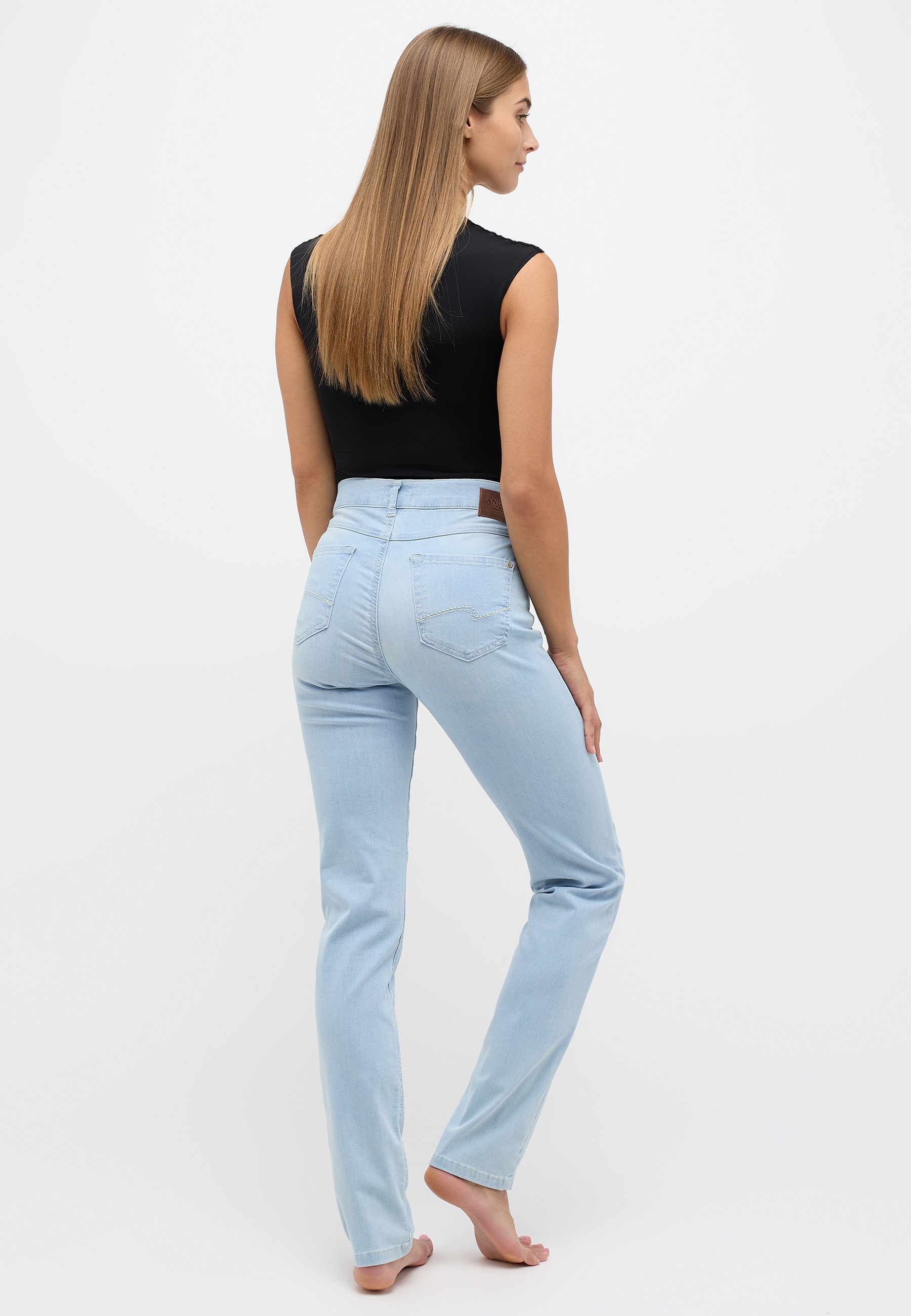 ANGELS Straight-Jeans »CICI«, in Slim Fit-Passform