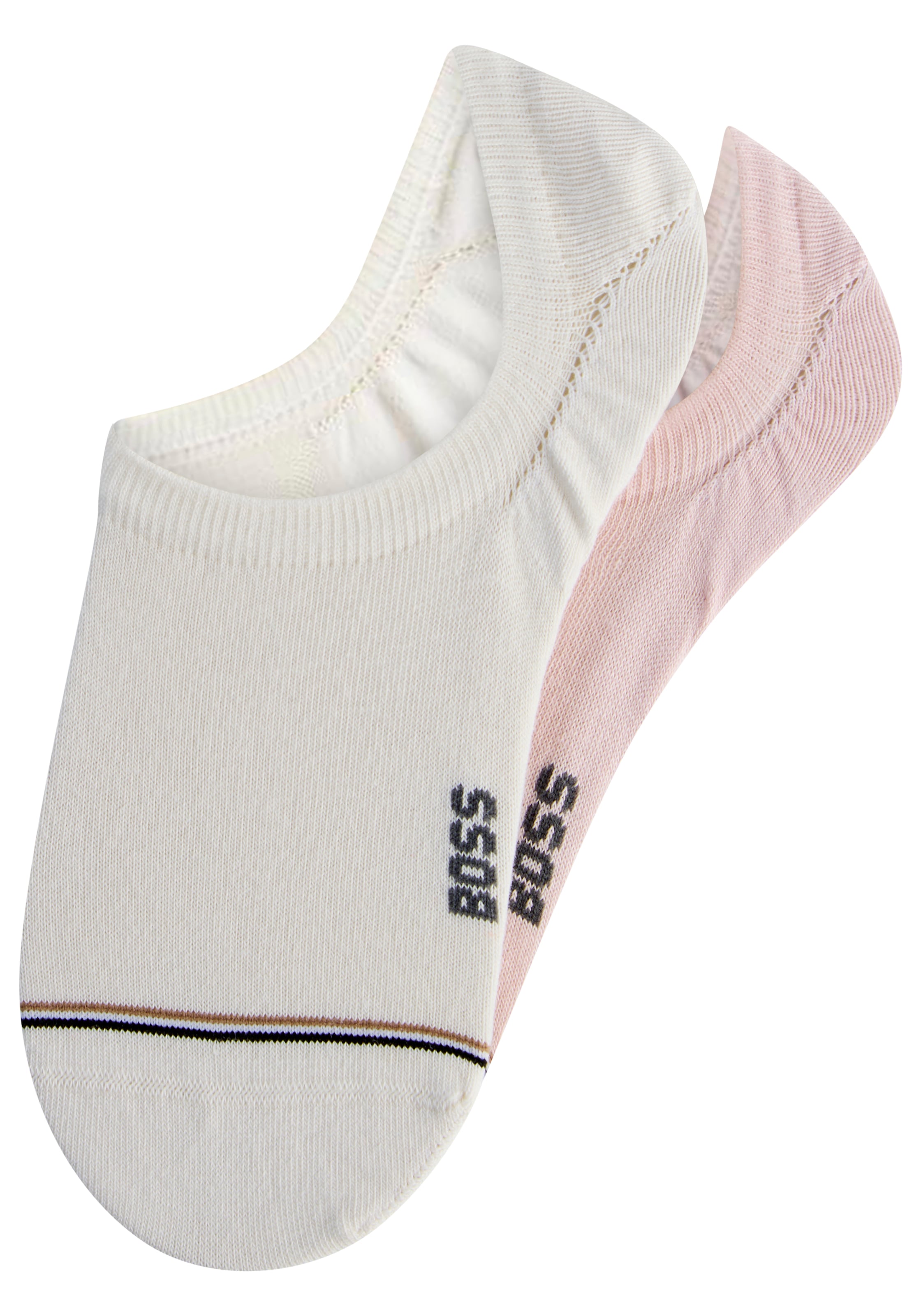 BOSS Businesssocken »2P LC Iconic CC W« Packung, 2er Pack, 2 Paar tlg. mit BOSS Stickerei