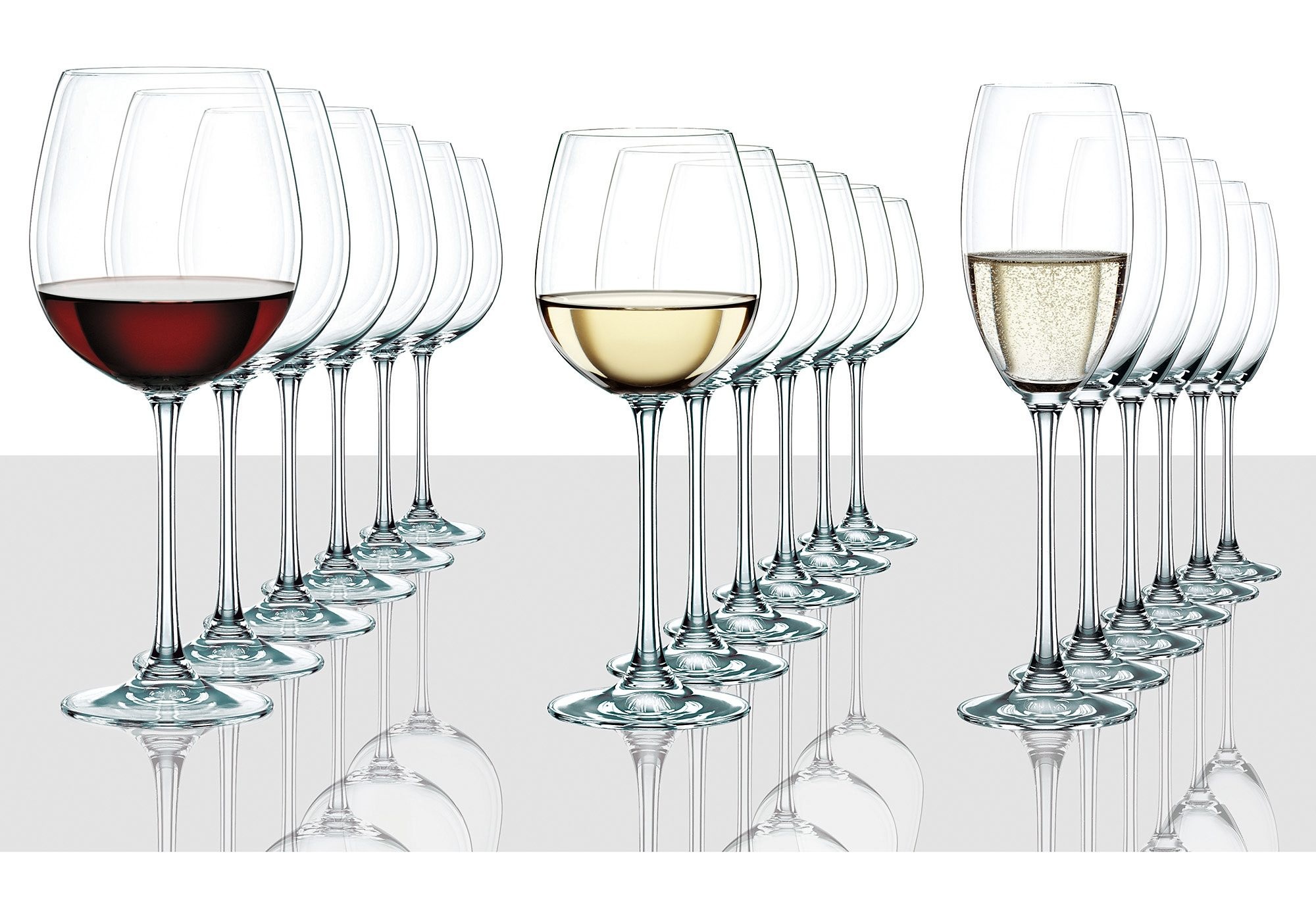 Nachtmann Gläser-Set »Vivendi Premium«, (Set, 18 tlg.), 18-teilig