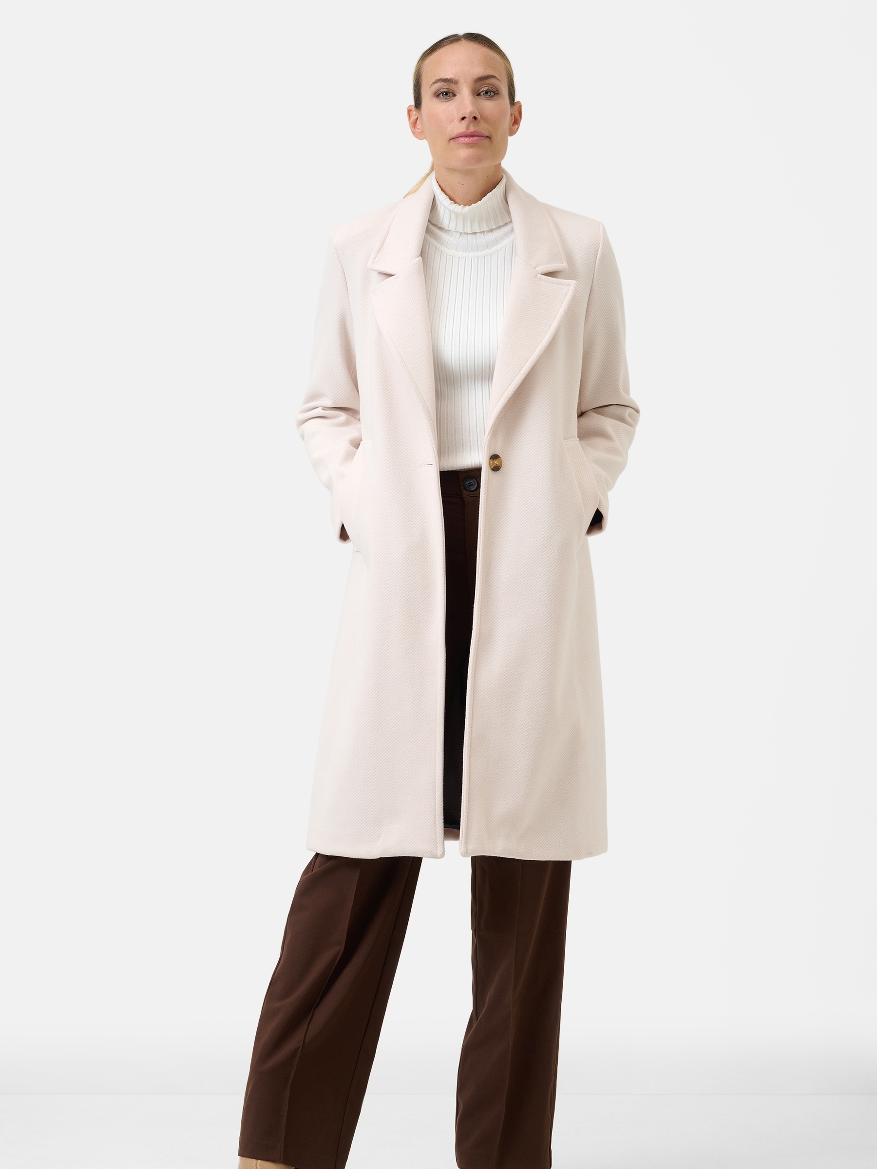 RICANO Kurzmantel »Mantel Livia« Handgefertigt, Made in Italy