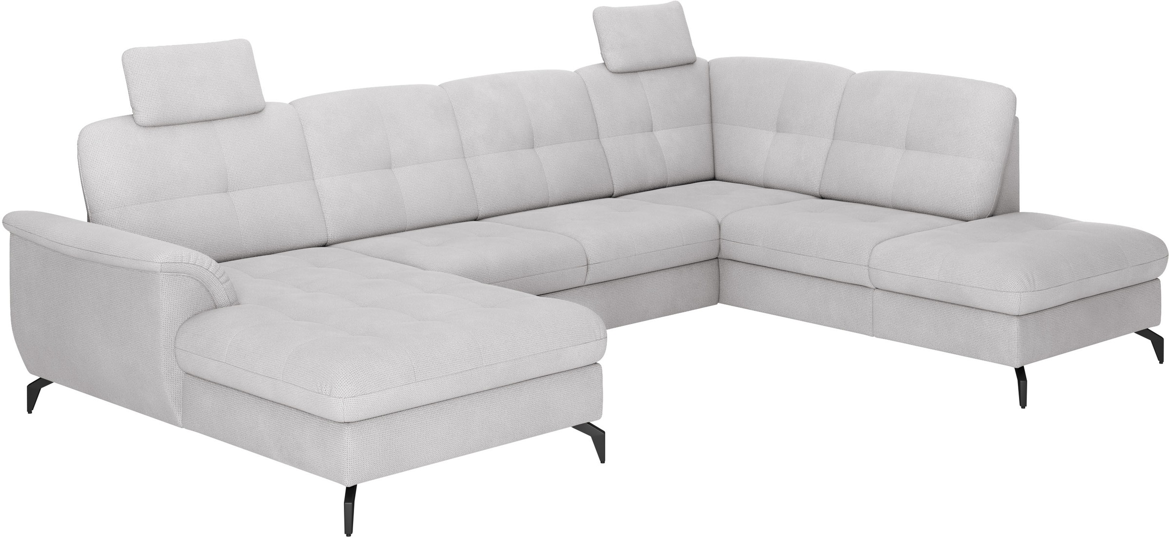 sit&more Wohnlandschaft »Zora U-Form«, wahlweise mit Bettfunktion und Bettkasten