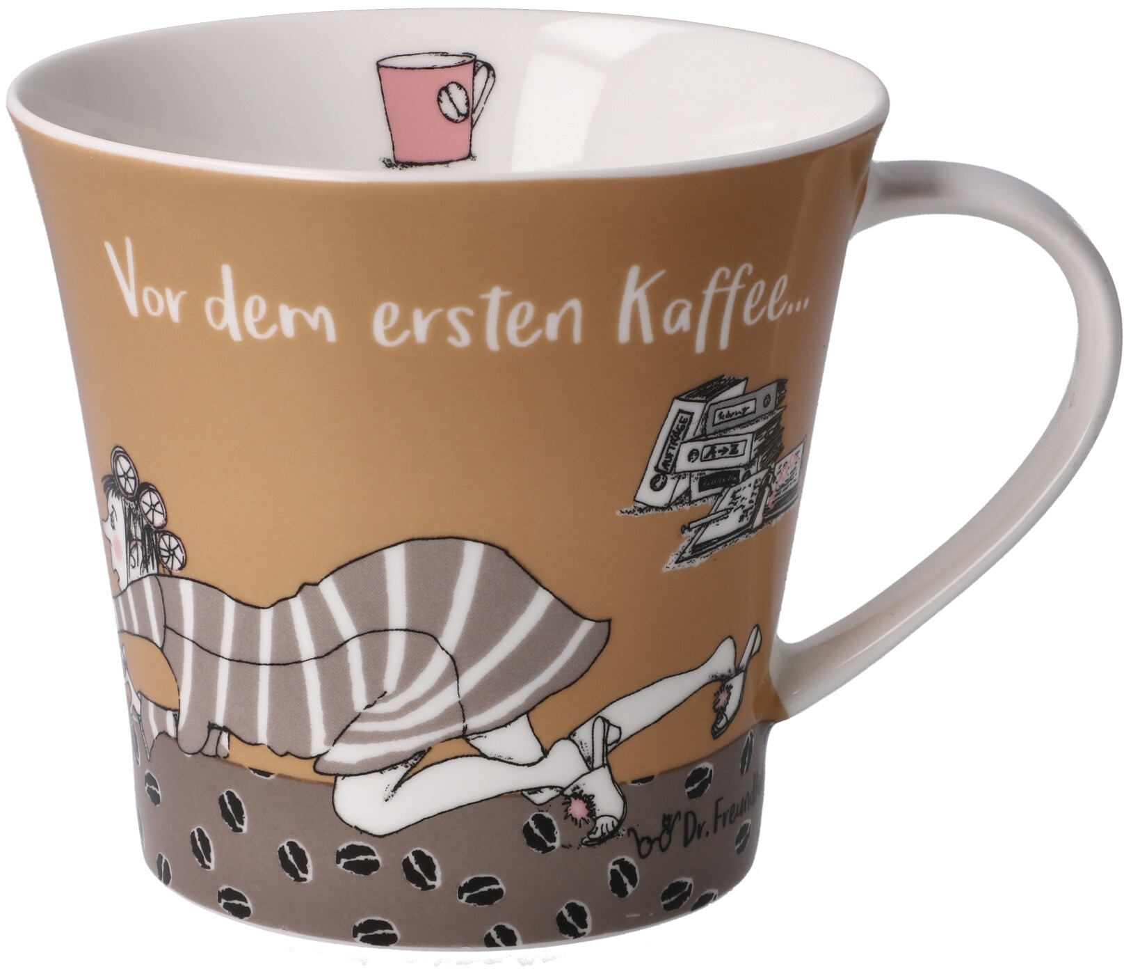 Goebel Tasse »Barbara Freundlieb«, Coffee-/Tea Mug, Barbara Freundlieb - "Vor dem Kaffee"