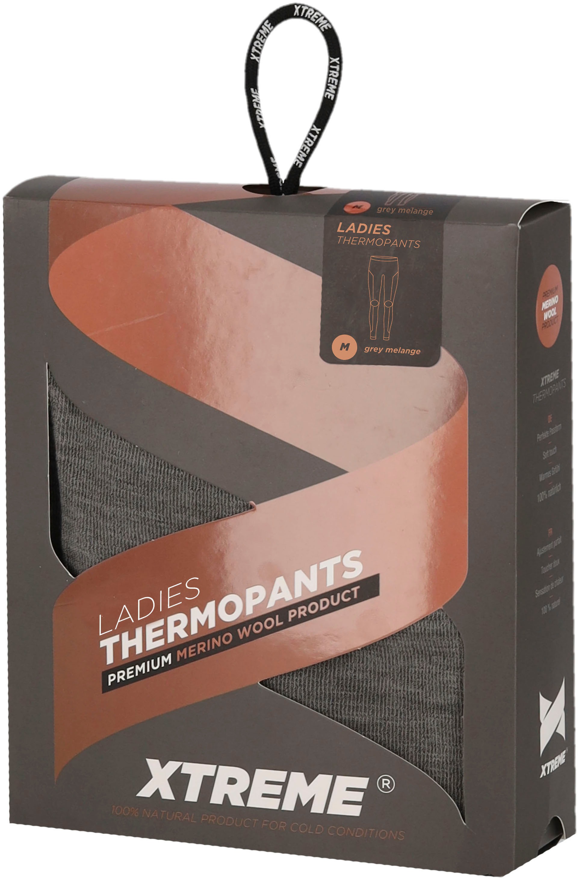 XTREME sockswear Thermounterhose »LADIES THERMAL WOOL UNDERPANTS«, mit atmungsaktiver Merinowolle