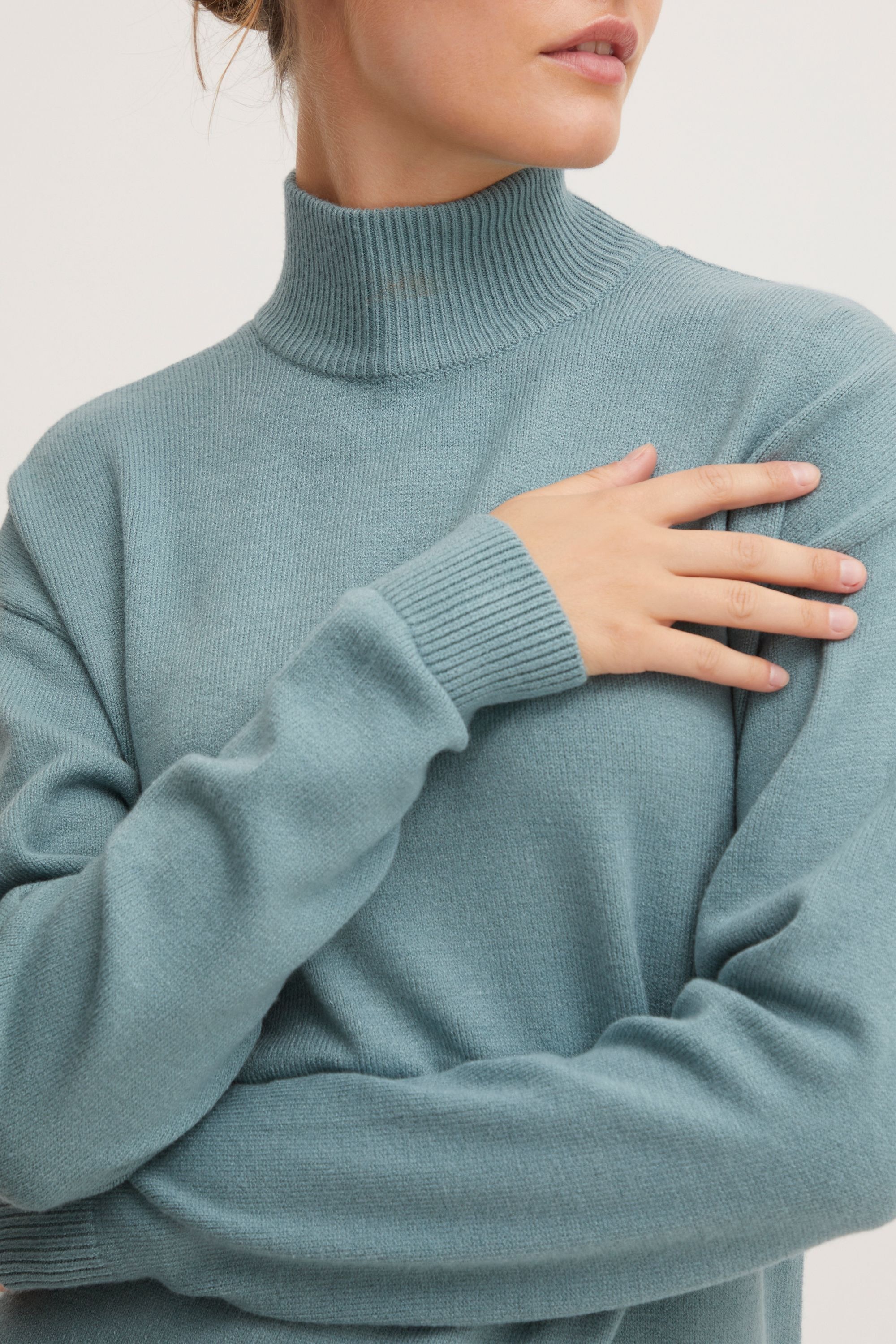 OXMO Strickfleece-Pullover »Strickpullover OXRatina«