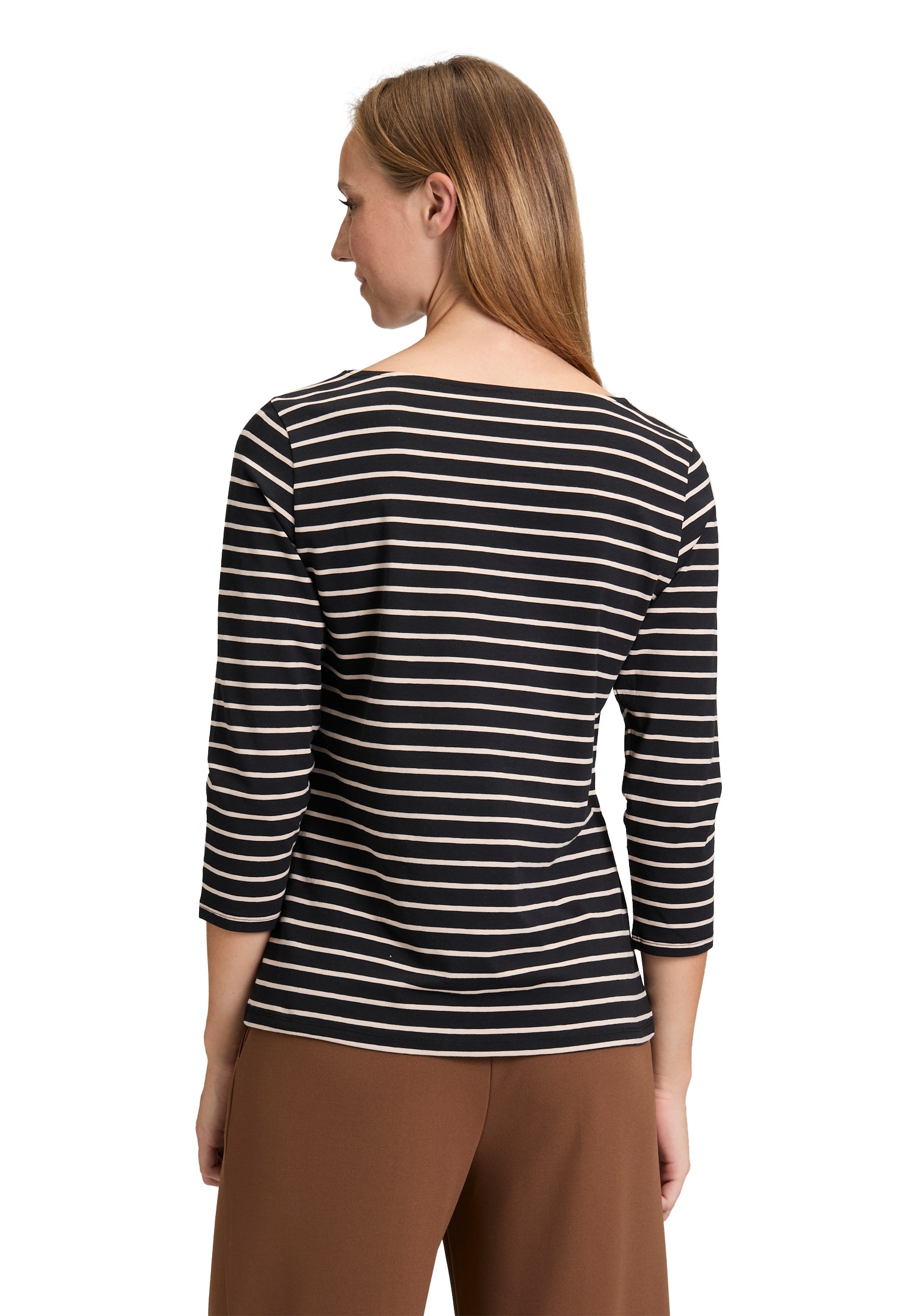 Betty Barclay 3/4-Arm-Shirt »Ringelshirt mit U-Boot-Ausschnitt«