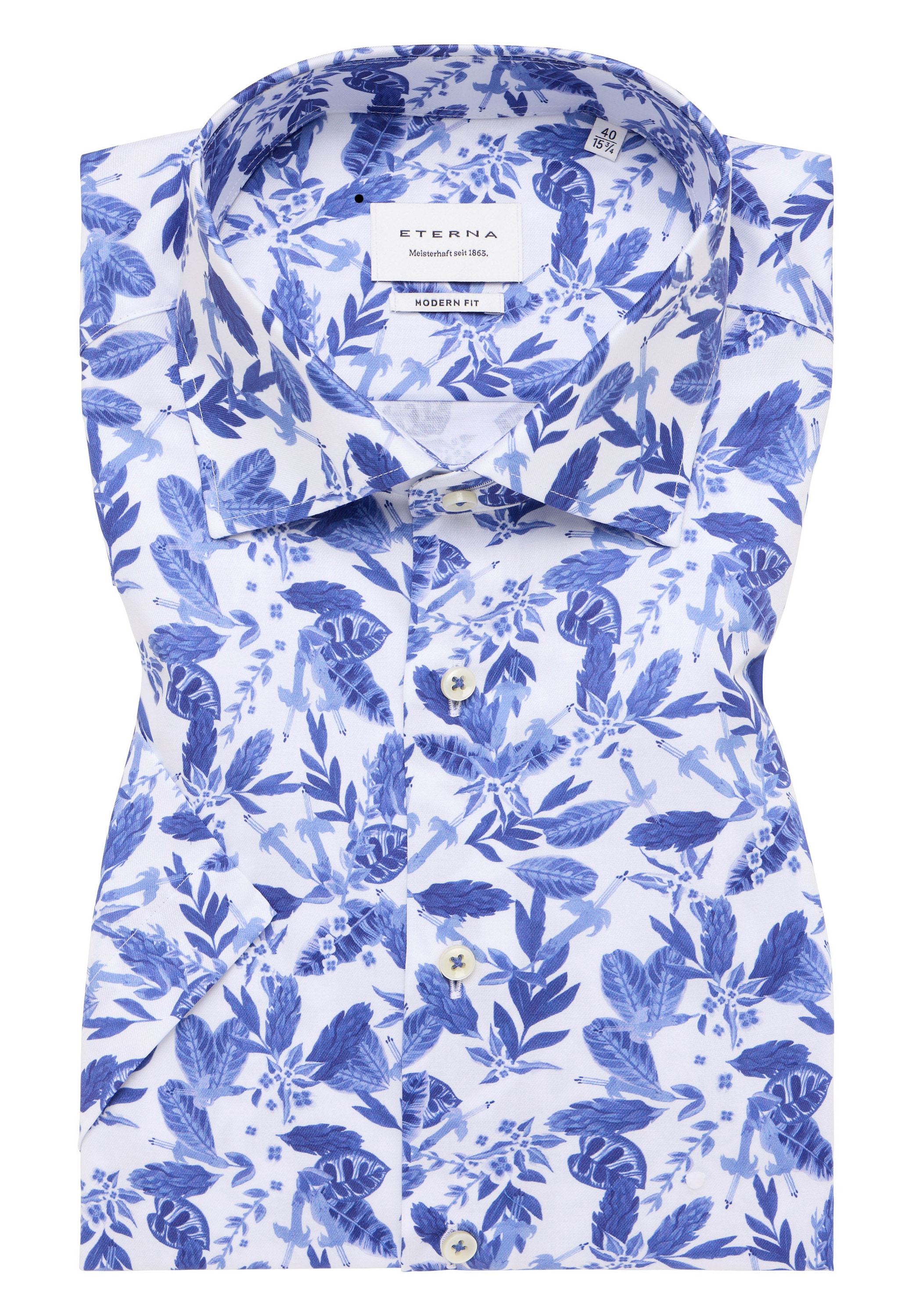 Eterna Kurzarmhemd »MODERN FIT«, NON IRON (bügelfrei)