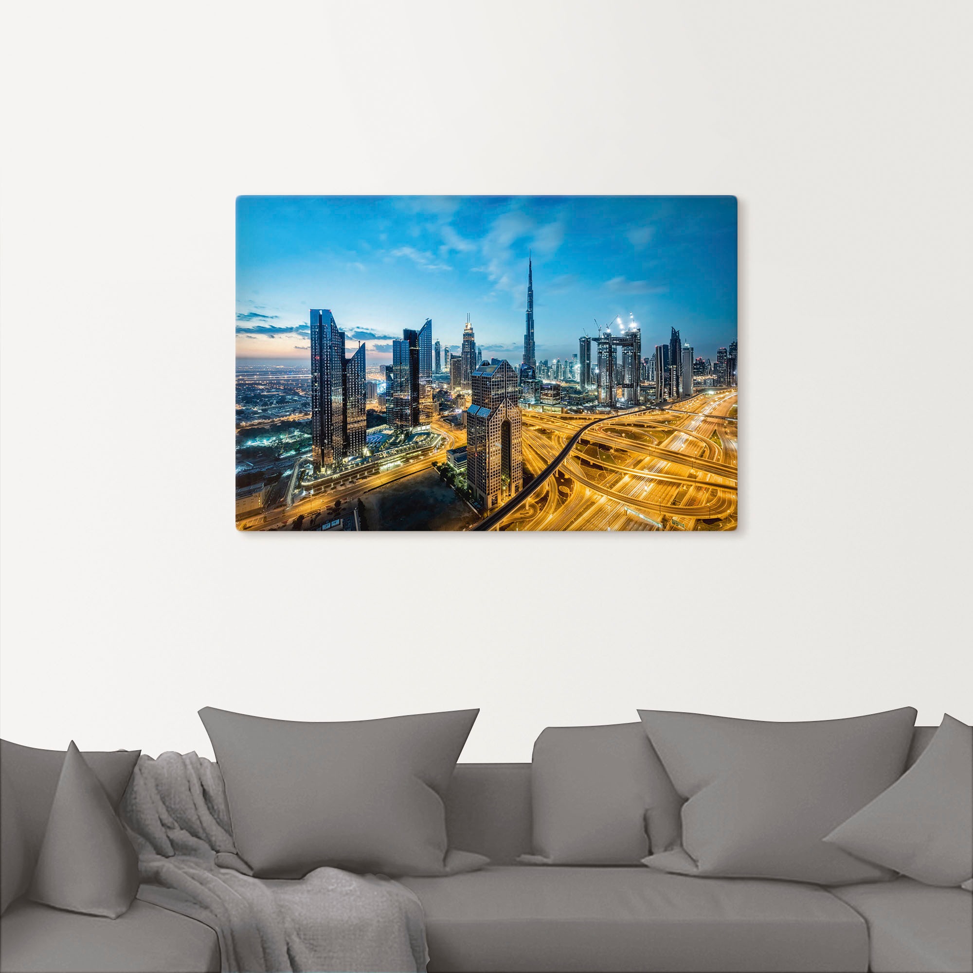 Artland Wandbild »Dubai«, Bilder von Asien, (1 St.), als Leinwandbild, Poster in verschied. Größen