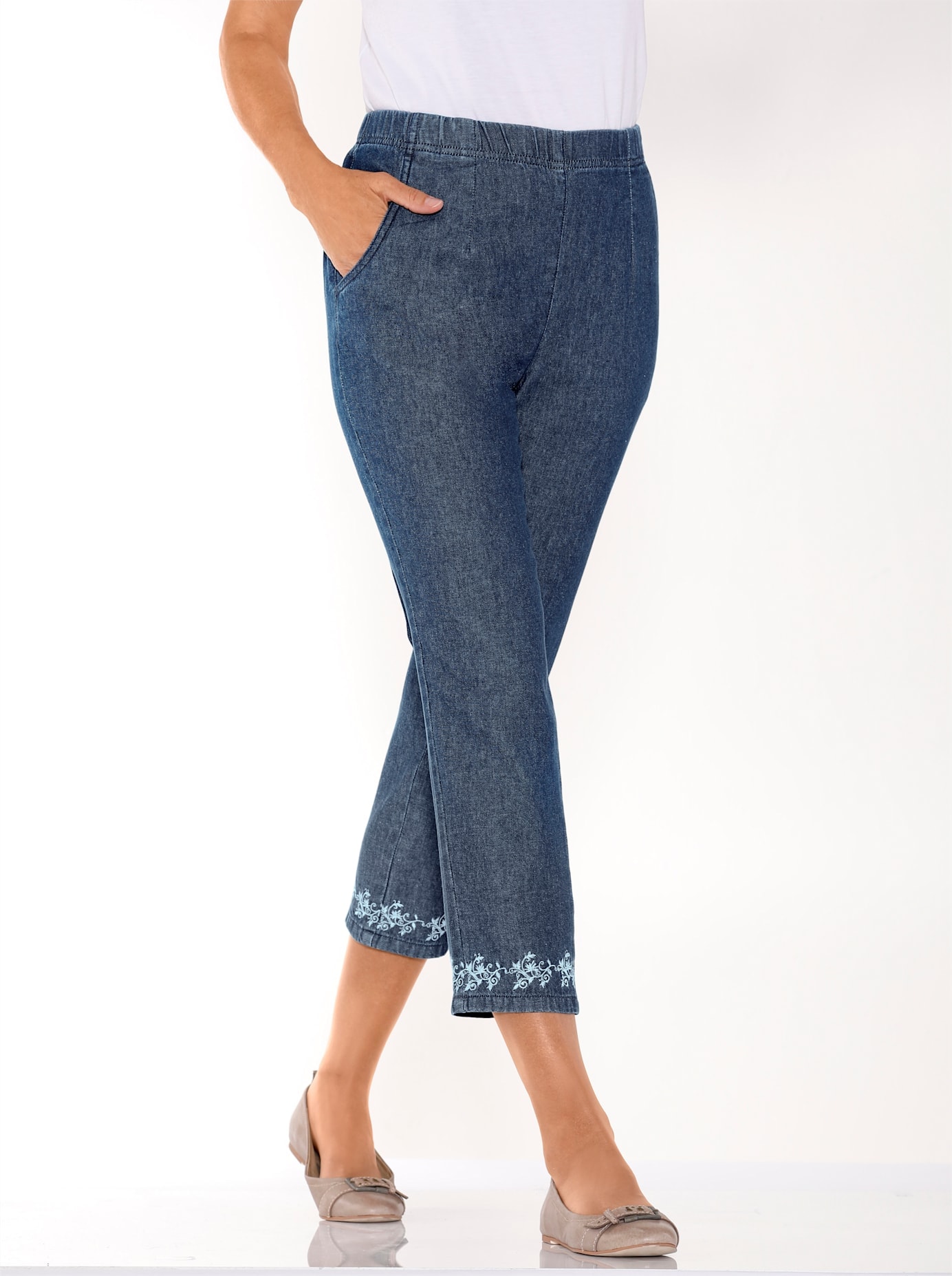 Classic Basics 7/8-Jeans, (1 tlg.)