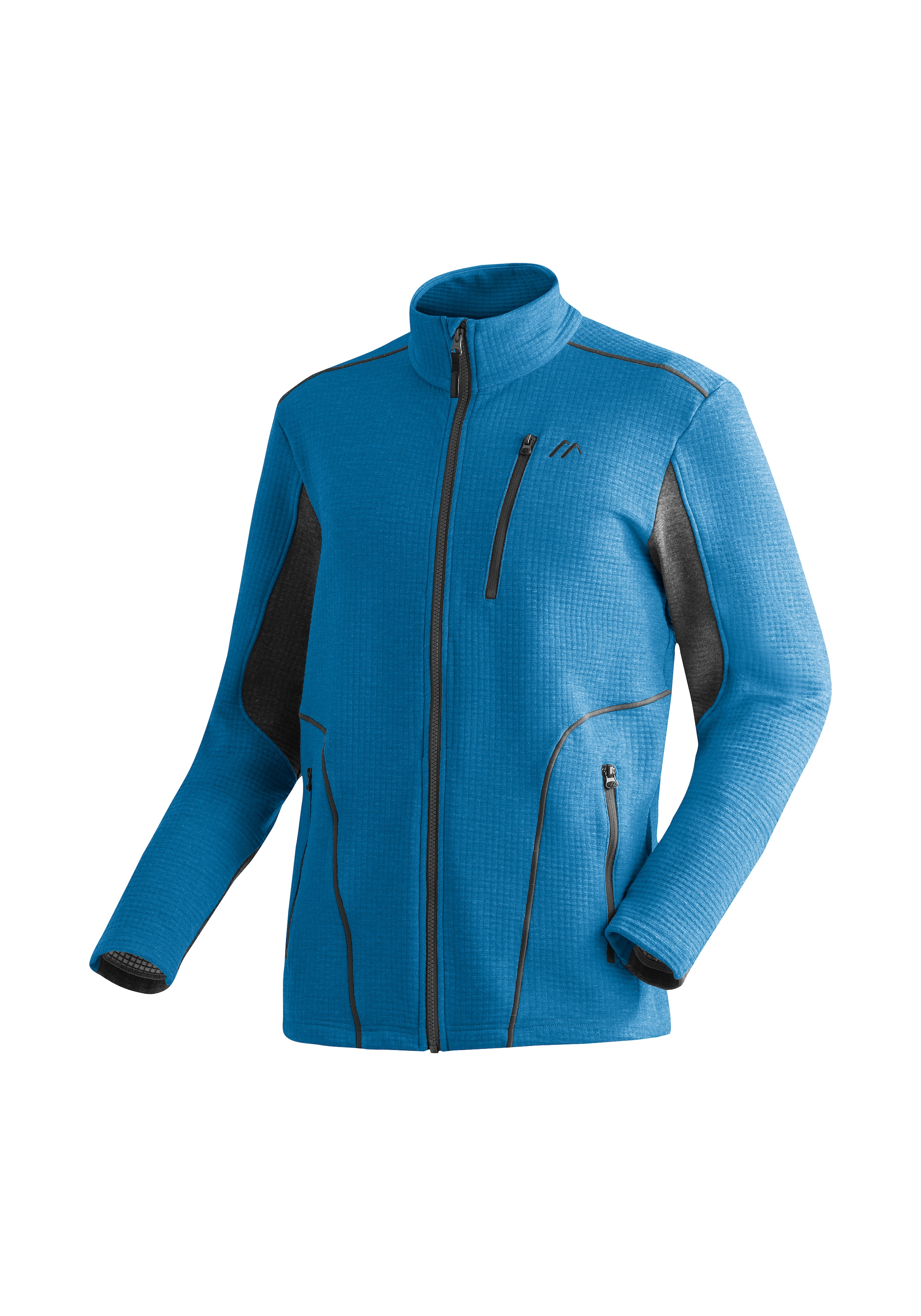 Maier Sports Fleecejacke »Tesila M« Herren Midlayer, atmungsaktiv und schnelltrocknend, 3 RV-Taschen