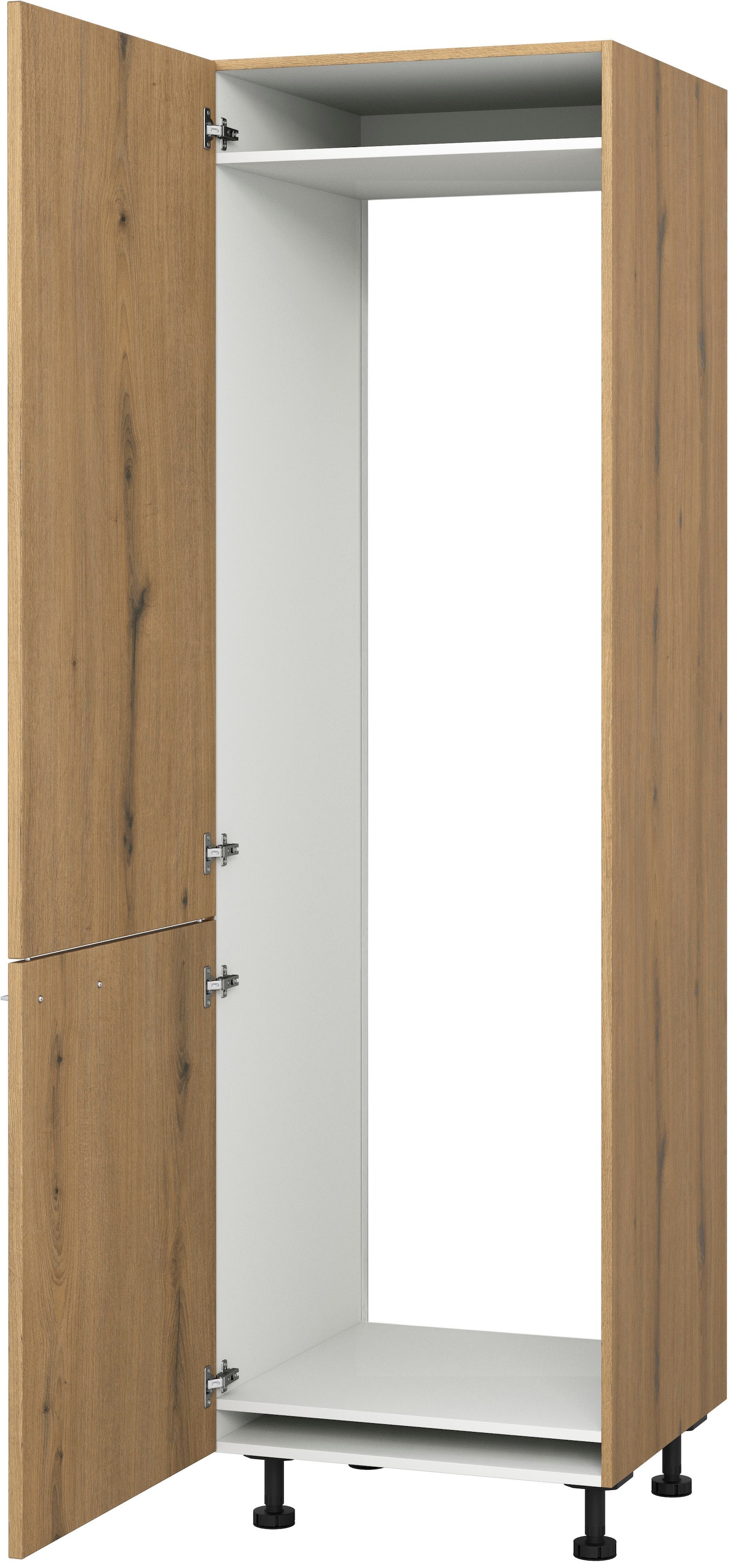 KOCHSTATION Kühlumbauschrank »Trea« für integrierte Kühl-Gefrierkombi 176,6 cm, Breite 60 cm, Höhe 195 cm