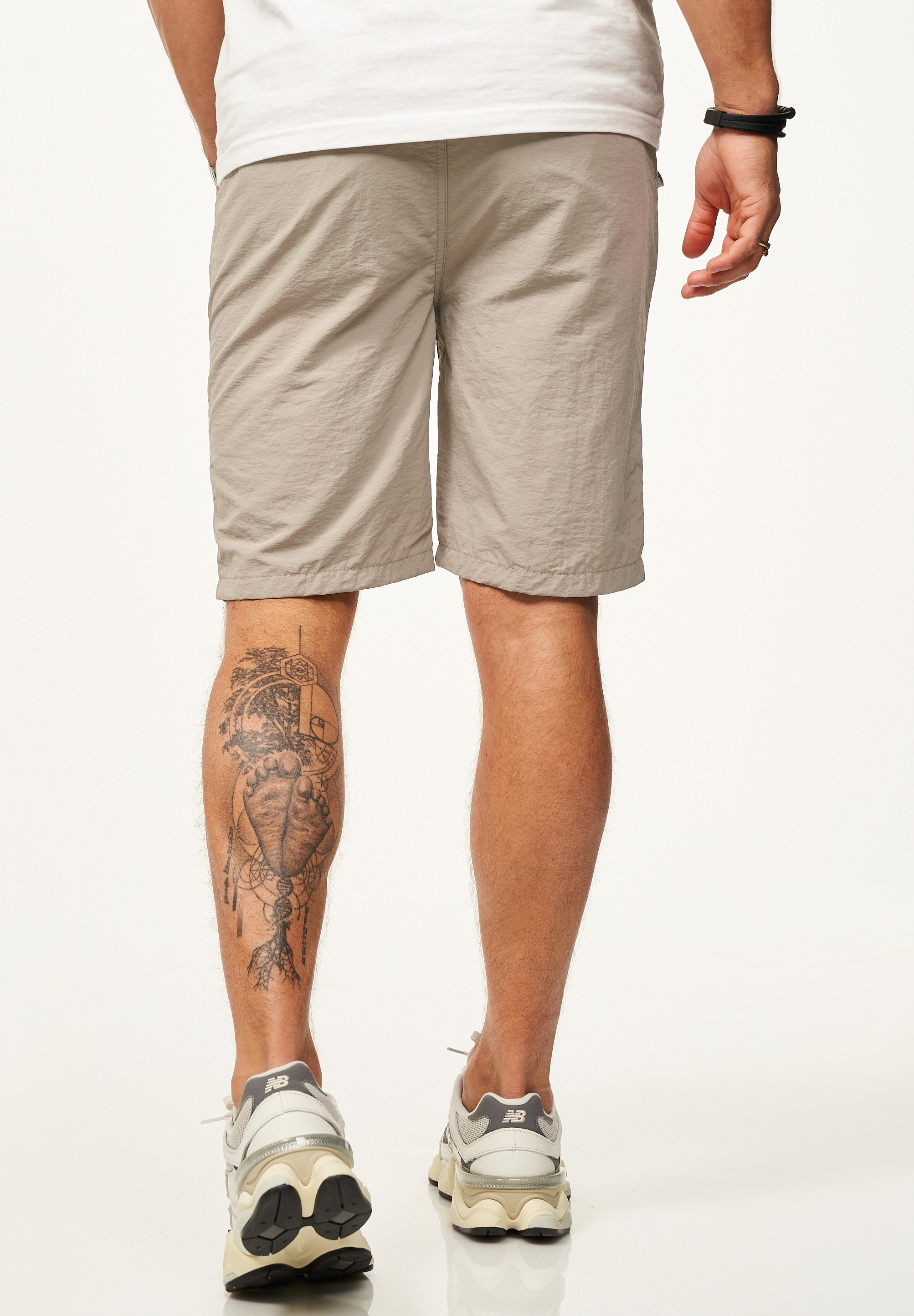 SOULSTAR Trekkingshorts »SOULSTAR Trekkingshorts aus 100% Nylon - Leichte Trekkingshorts für Herren«  Kurze Hose Sporthose mit elastischem Bund als Funktionsshorts