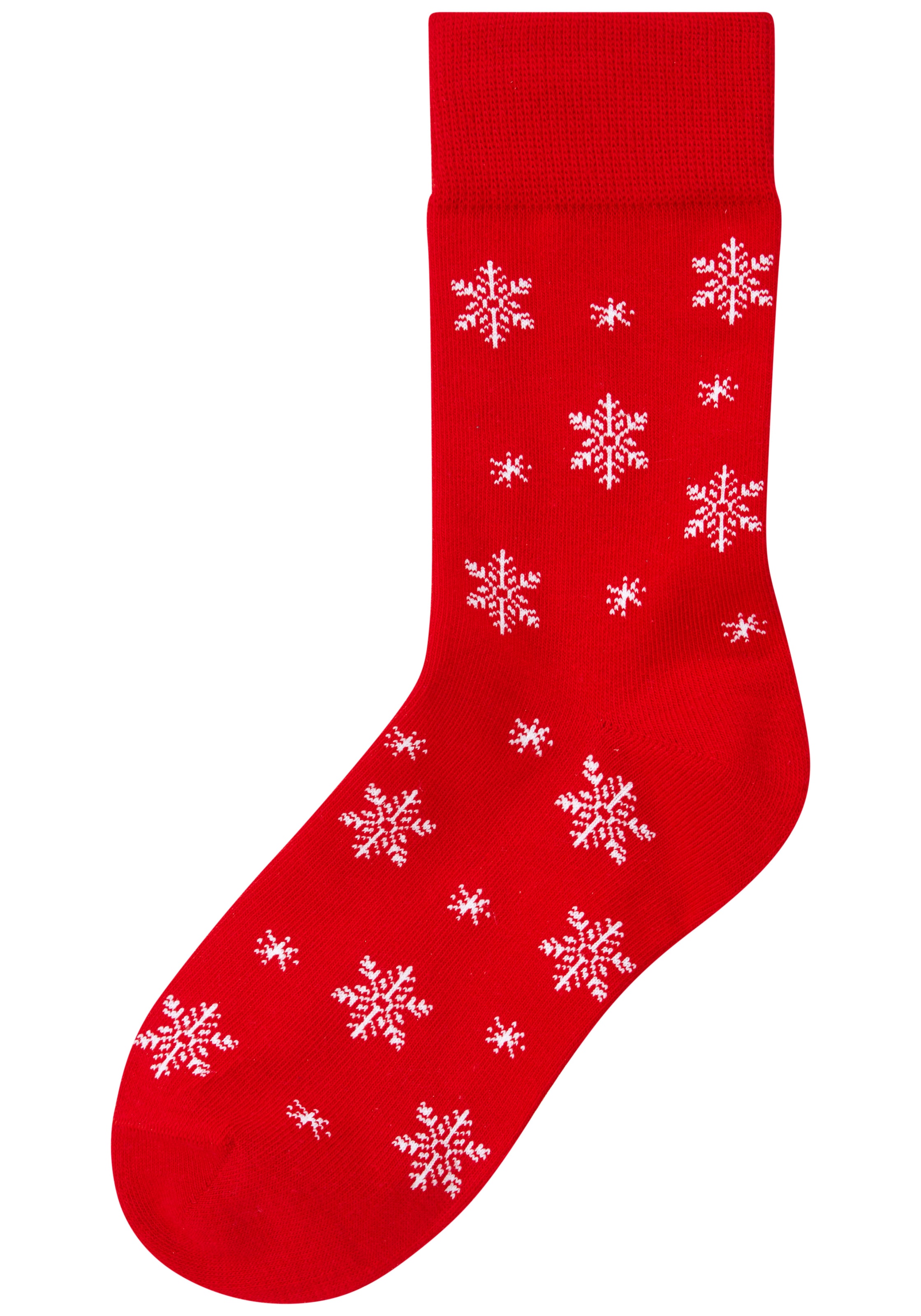LASCANA Freizeitsocken »Damen Weihnachtssocken« Packung, 3 Paar tlg. mit lustigen Dackelmotiven