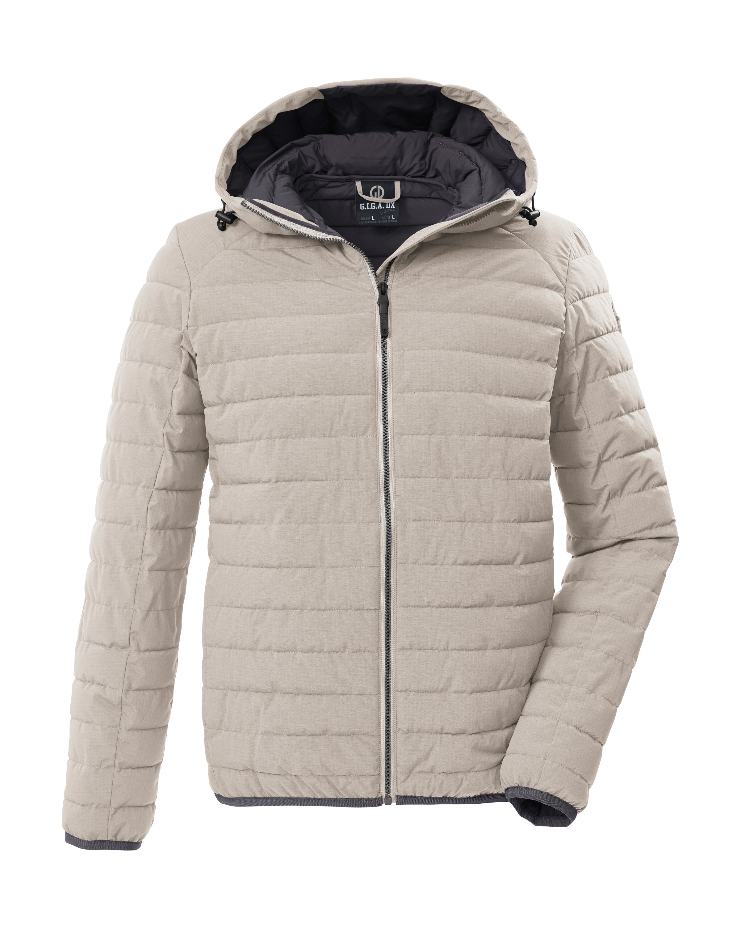 G.I.G.A. DX by killtec Steppjacke »GS 86 MN QLTD JCKT« Schmale, wasserabweisende Herren Steppjacke mit abnehmbarer Kapuze