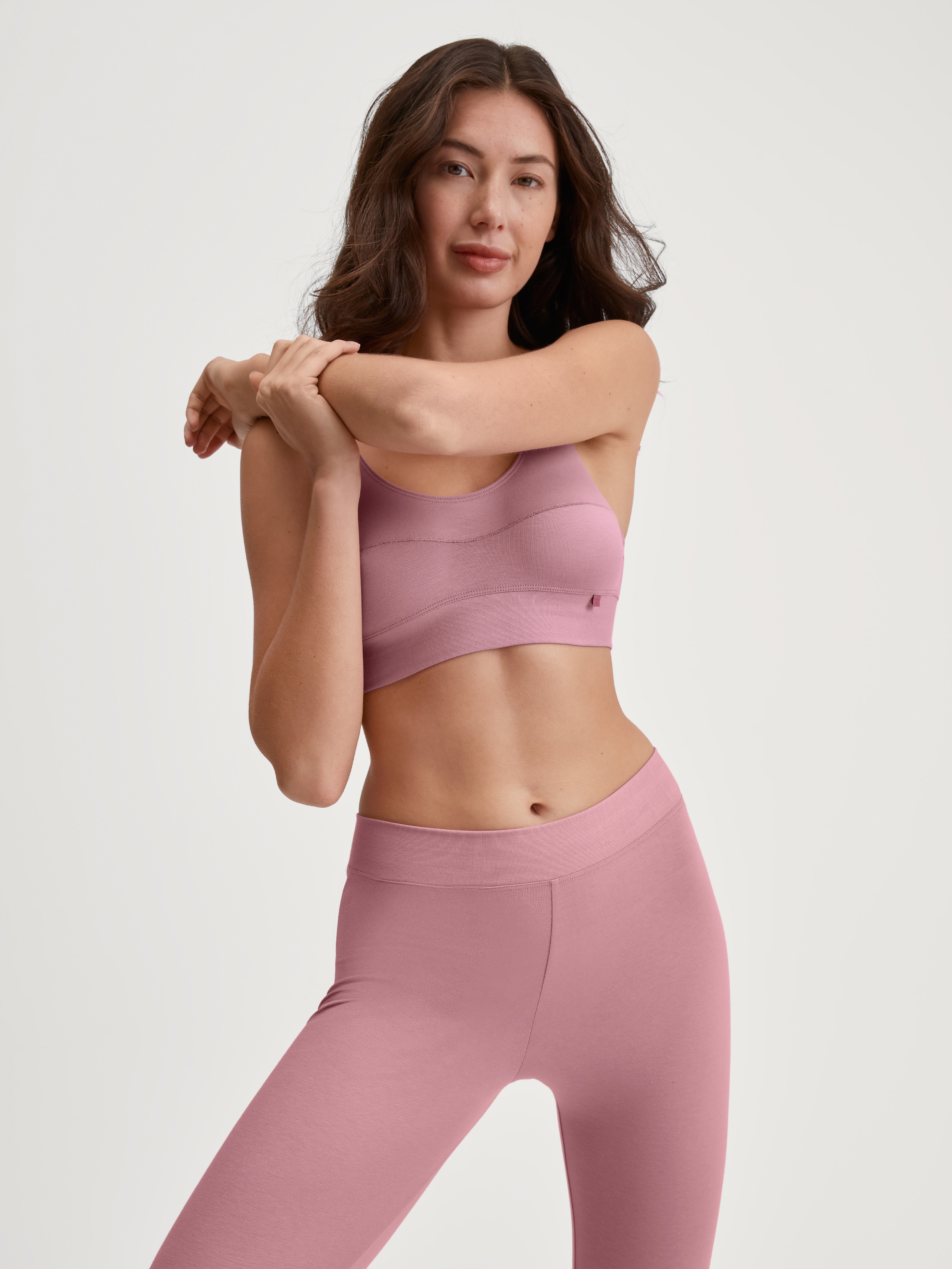 CALIDA Bustier »Elastic«, breites Unterbrustband, ohne Bügel, Baumwollmischung