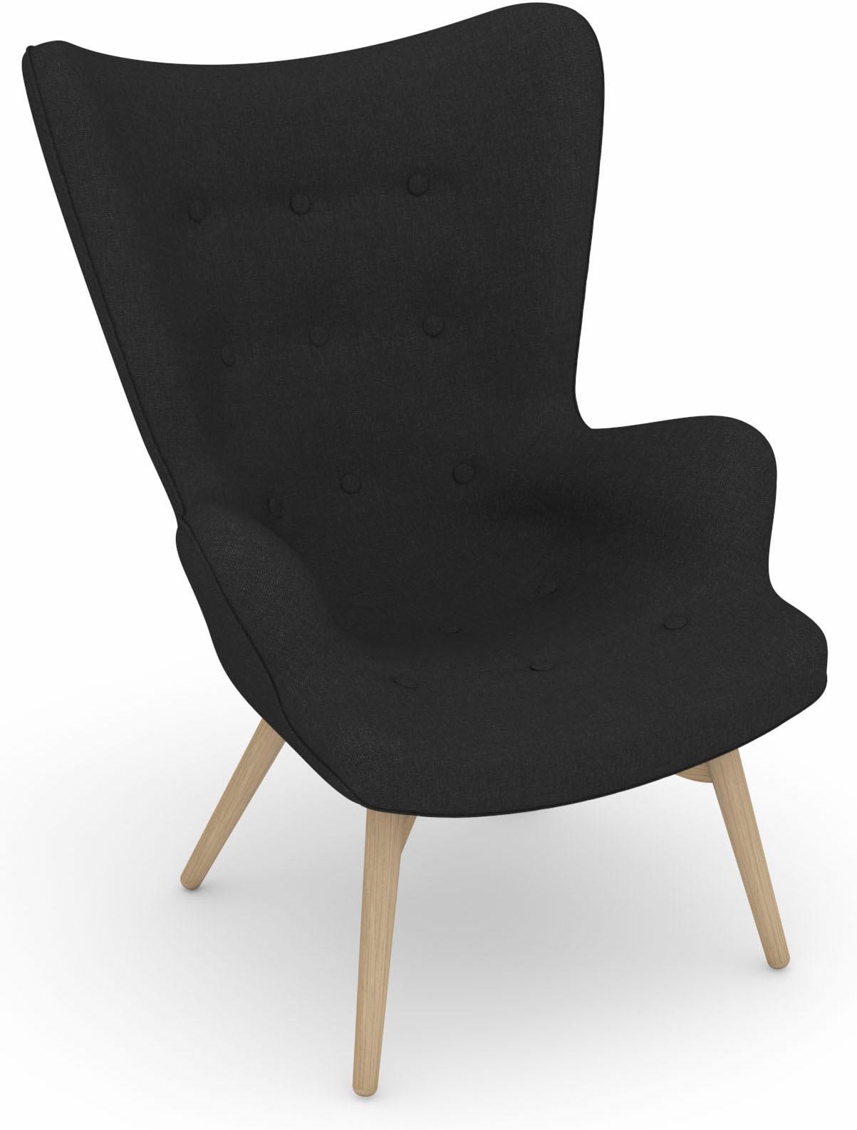 Sessel »build-a-chair Arne, Hochlehnsessel«, im Retrolook, zum Selbstgestalten,...